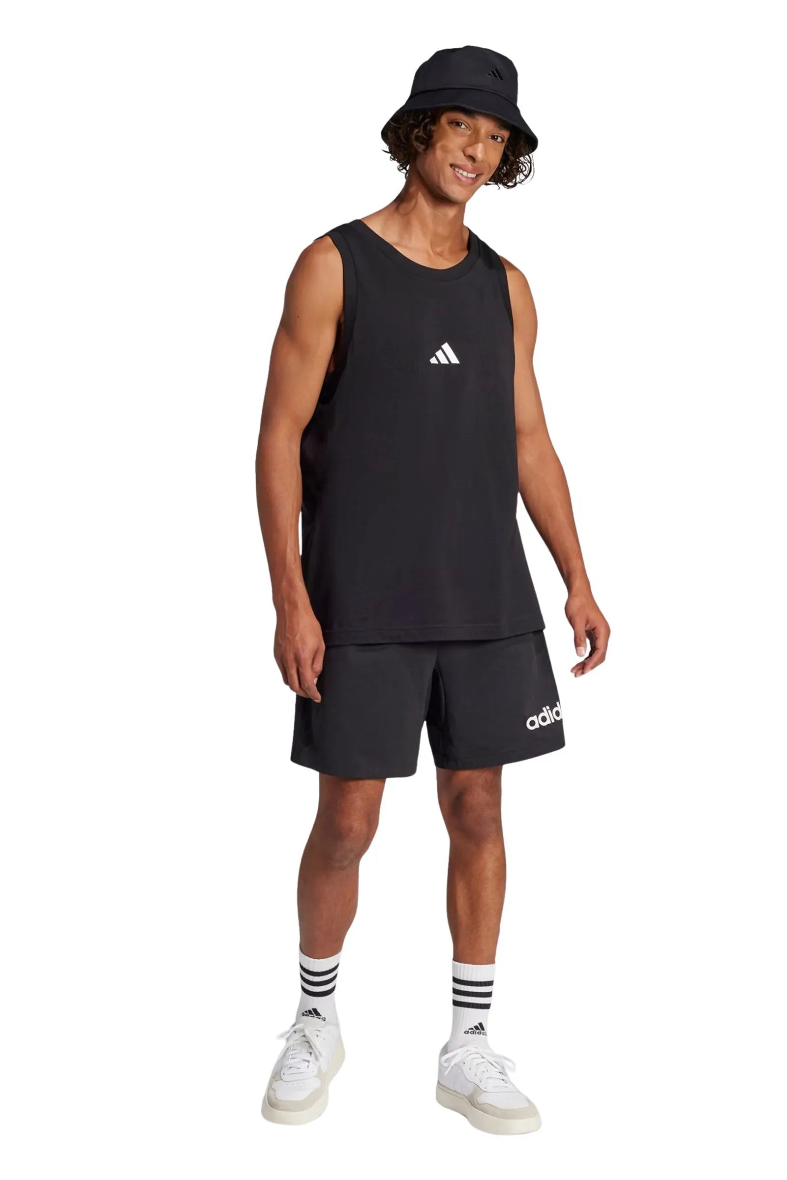 Maice adidas essentials small logo tanks top JE8986