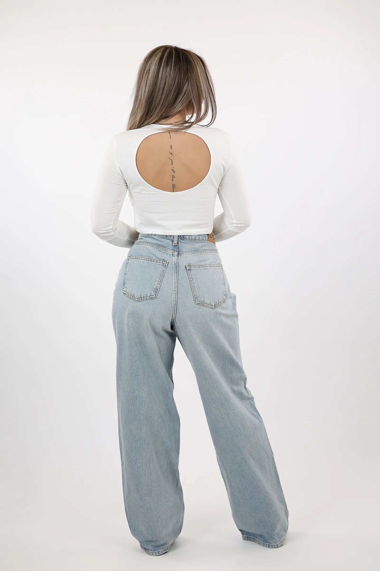 BLUZË OPEN BACK
