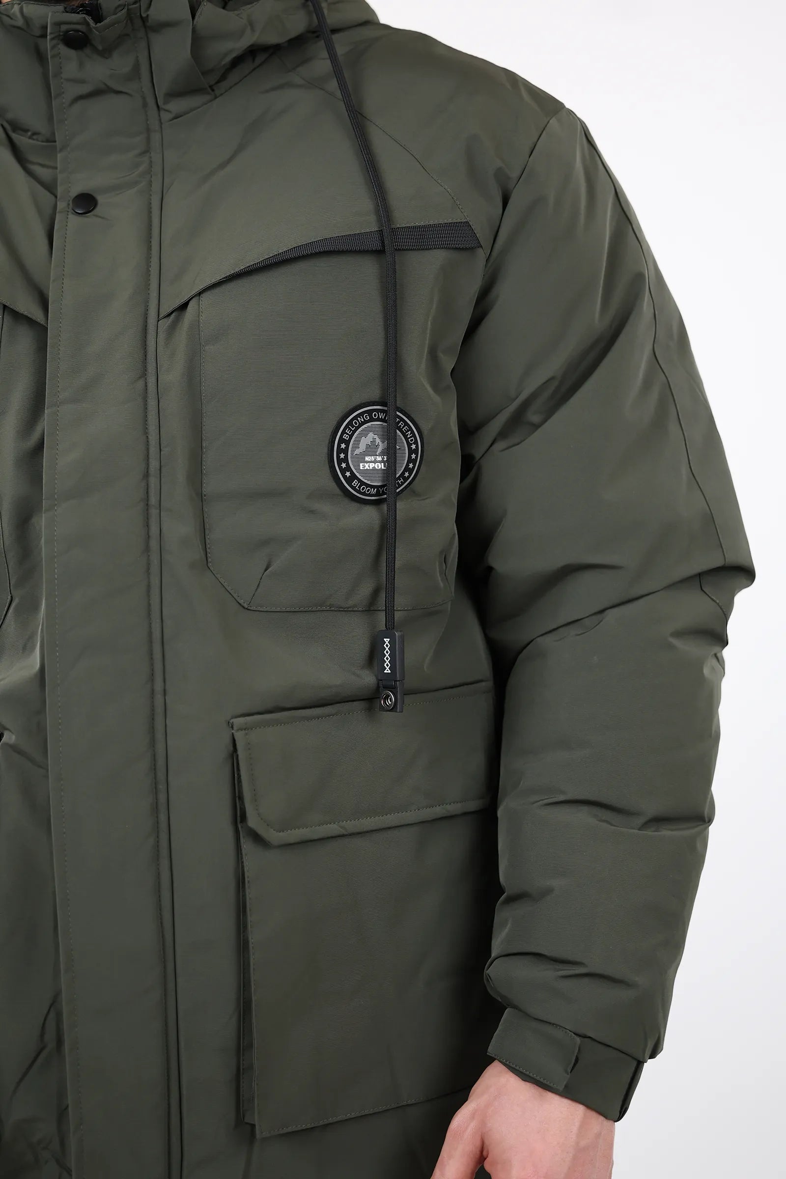 JAKNE Hooded Puffer Jacket