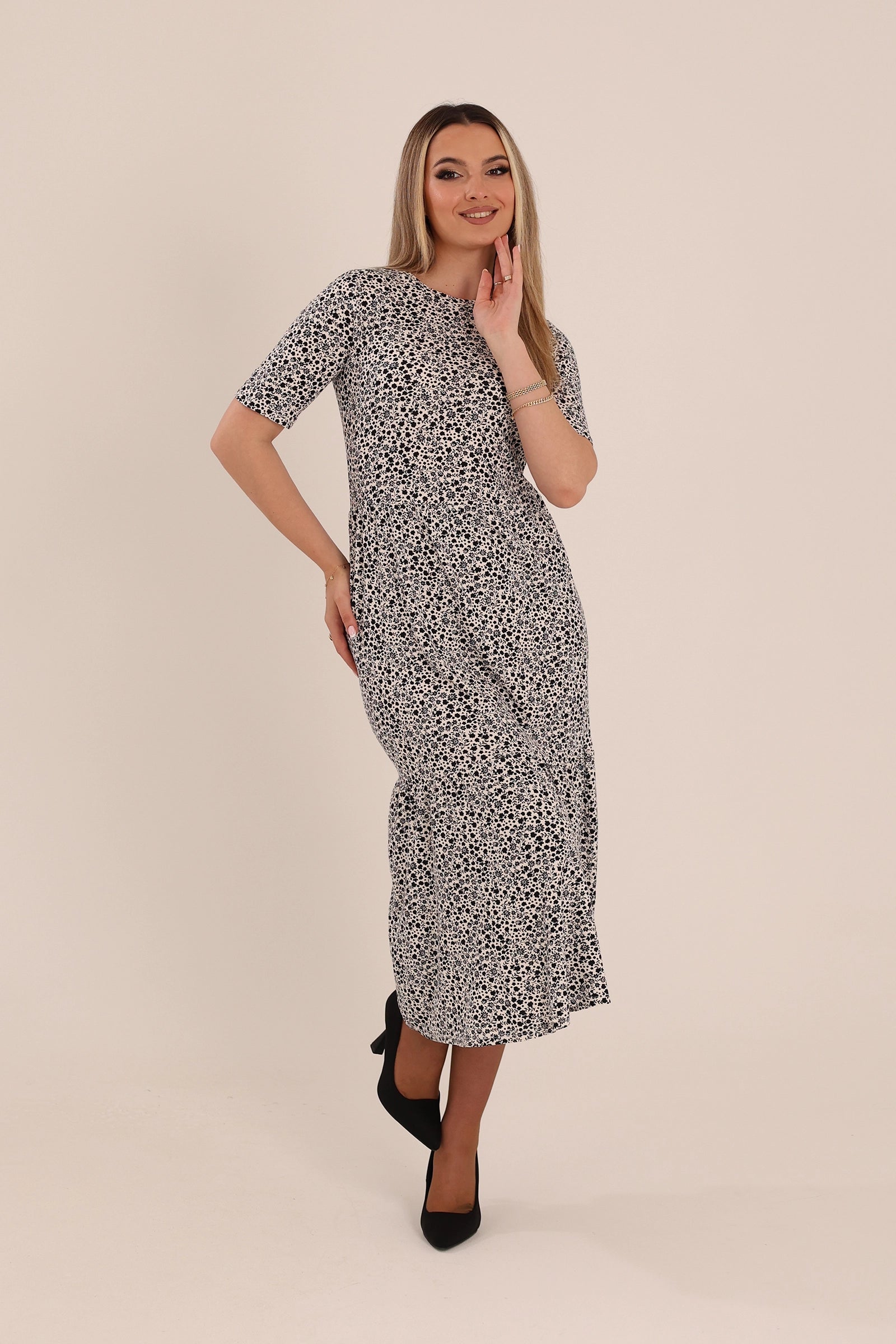 Fustan ditsy floral
