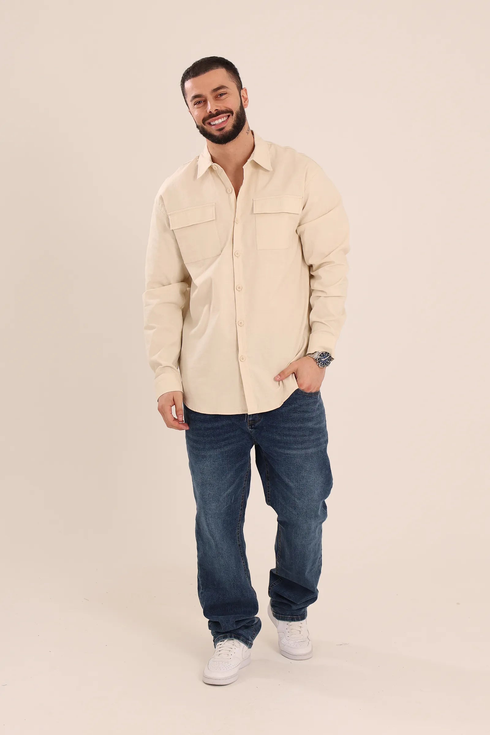Kemishe pocket overshirt