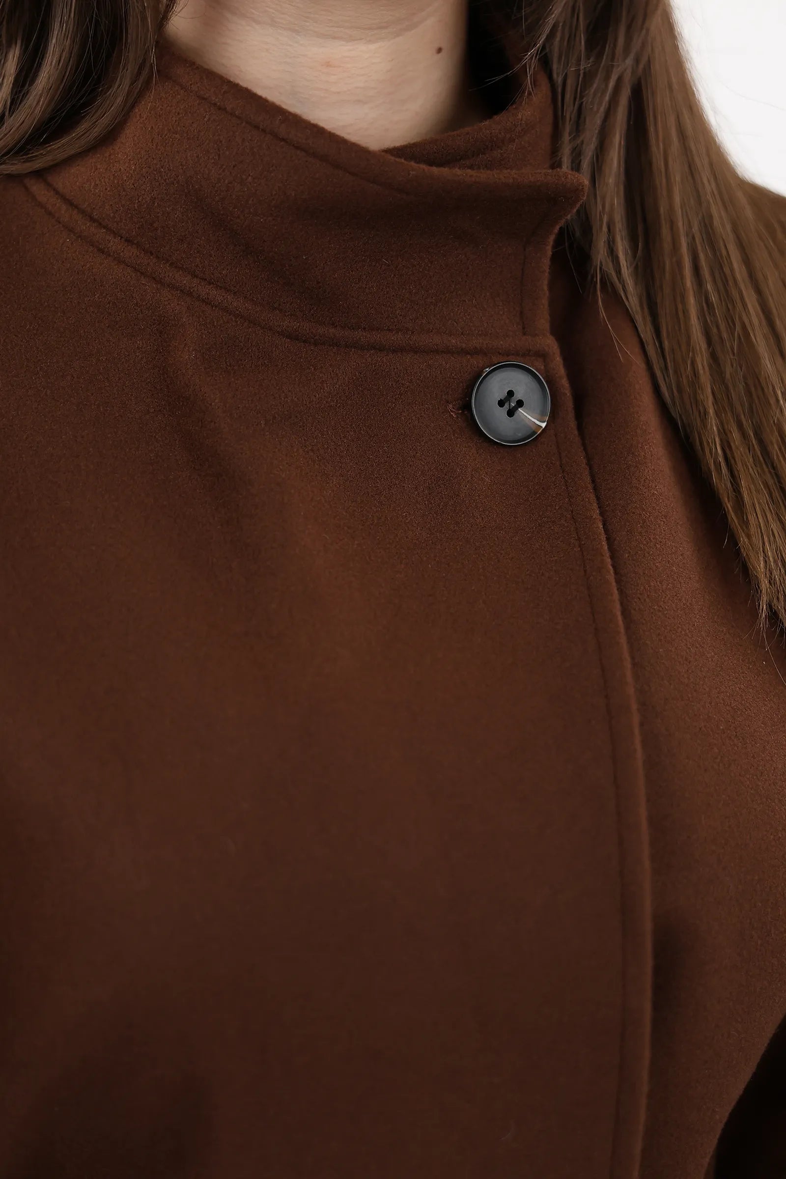 PALLTO BELTED PONCHO