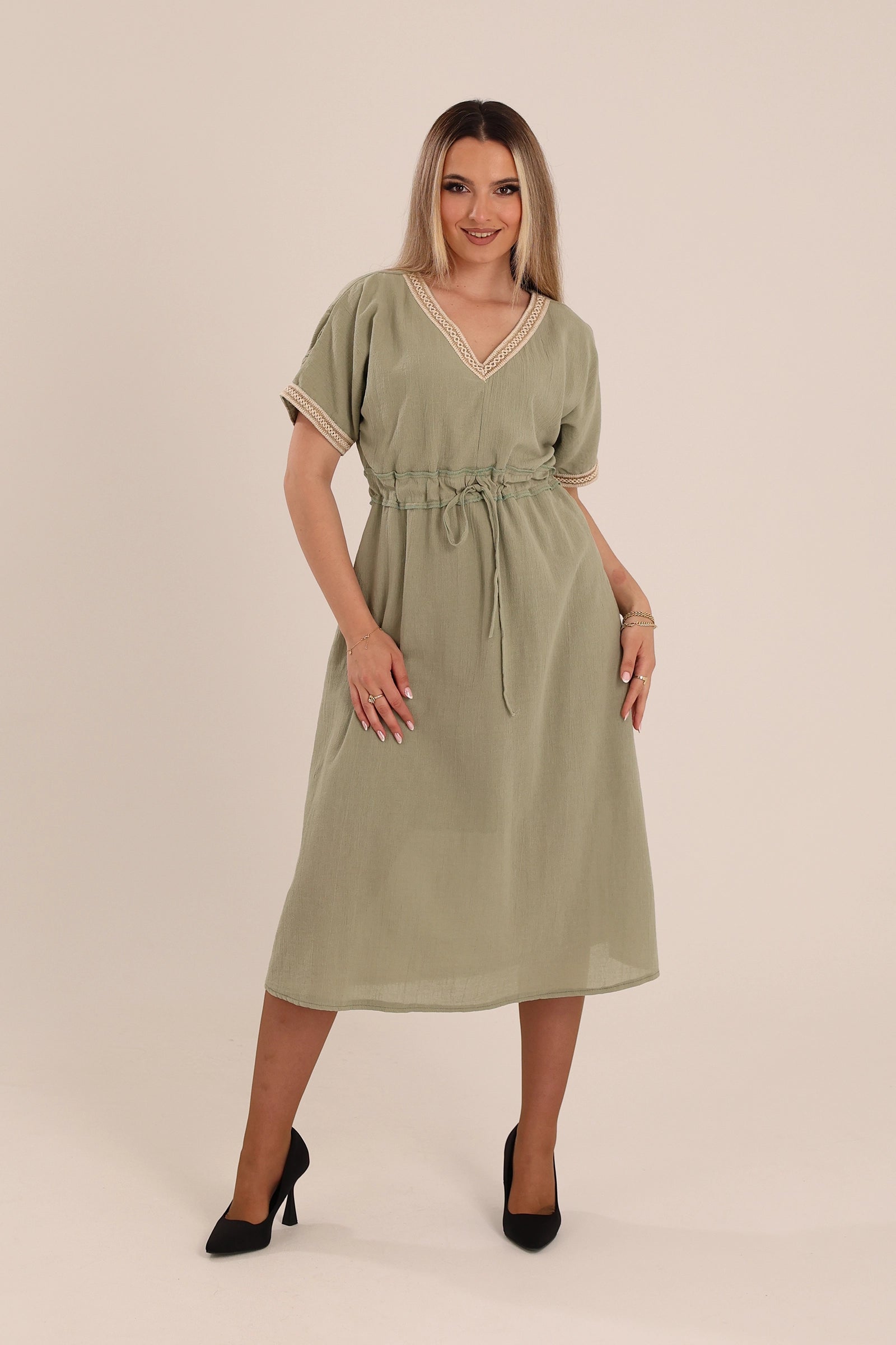 Fustan boho midi