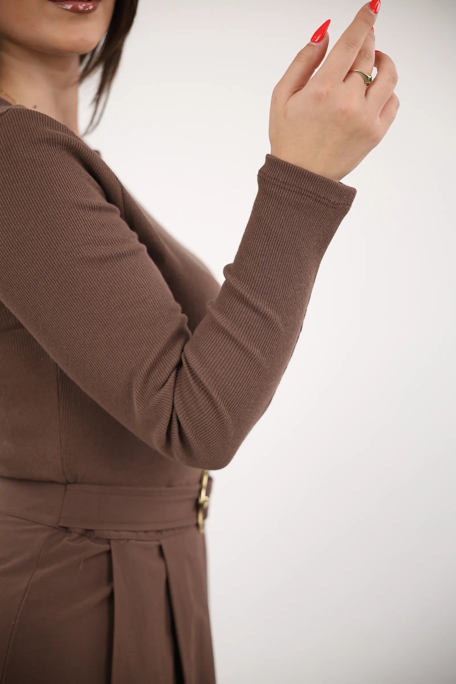 FUSTAN CASUAL BELTED