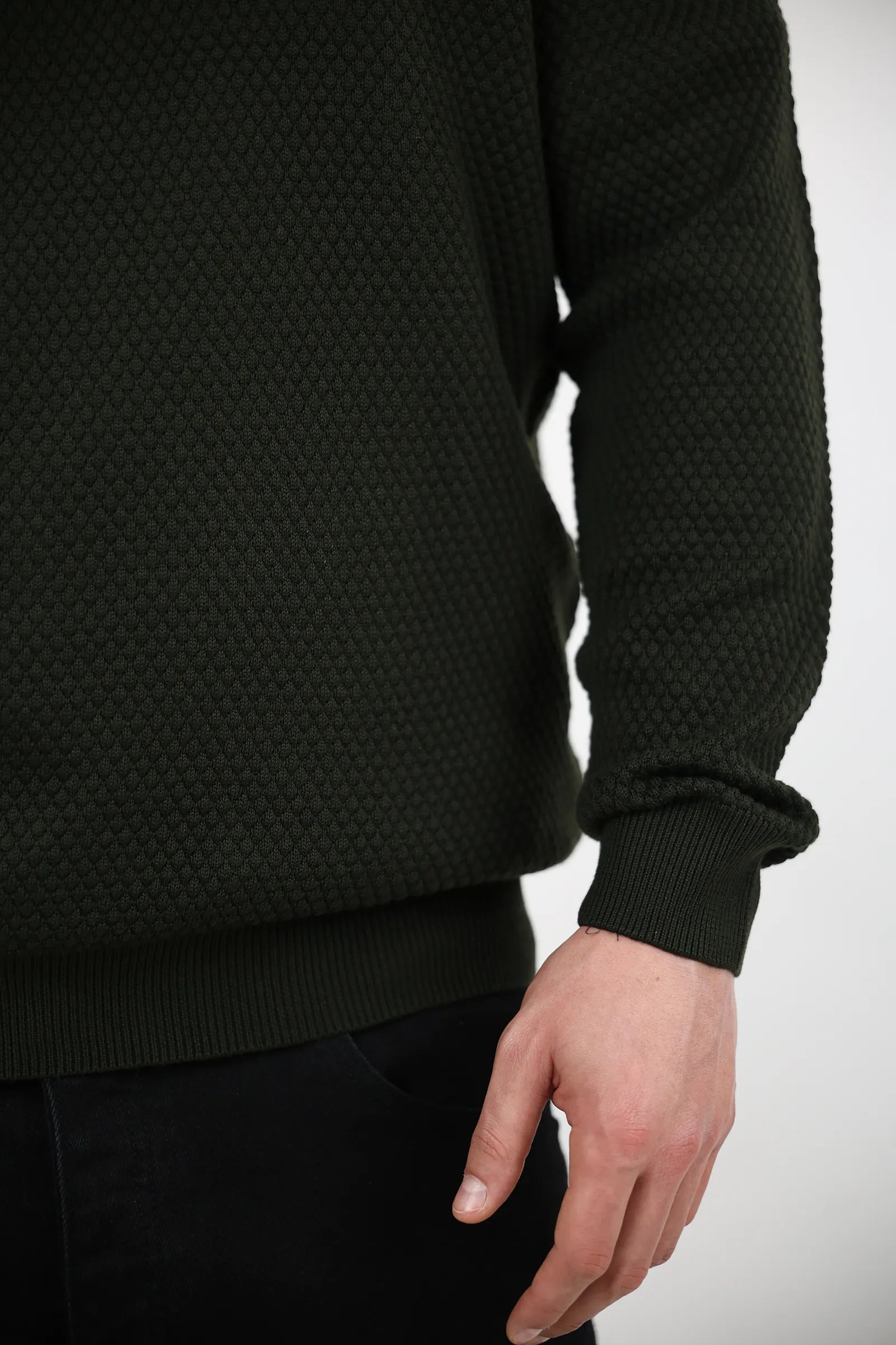 XHEMPER turtleneck zip