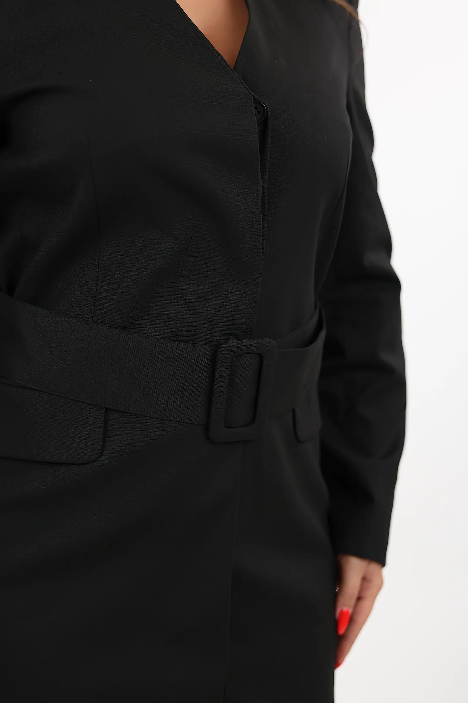FUSTAN BLAZER BELTED