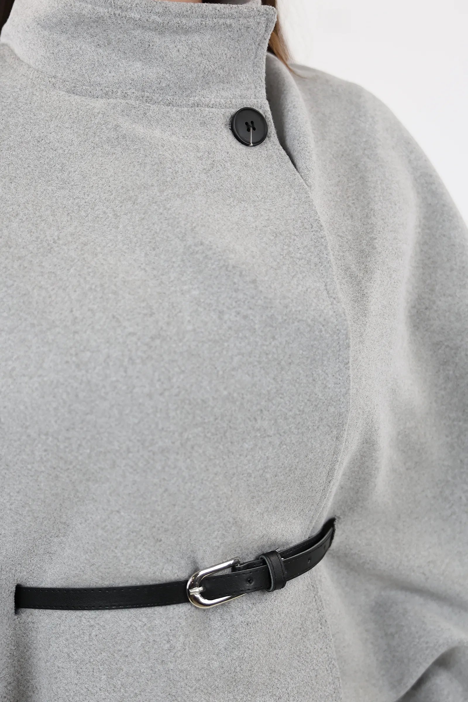 PALLTO BELTED PONCHO