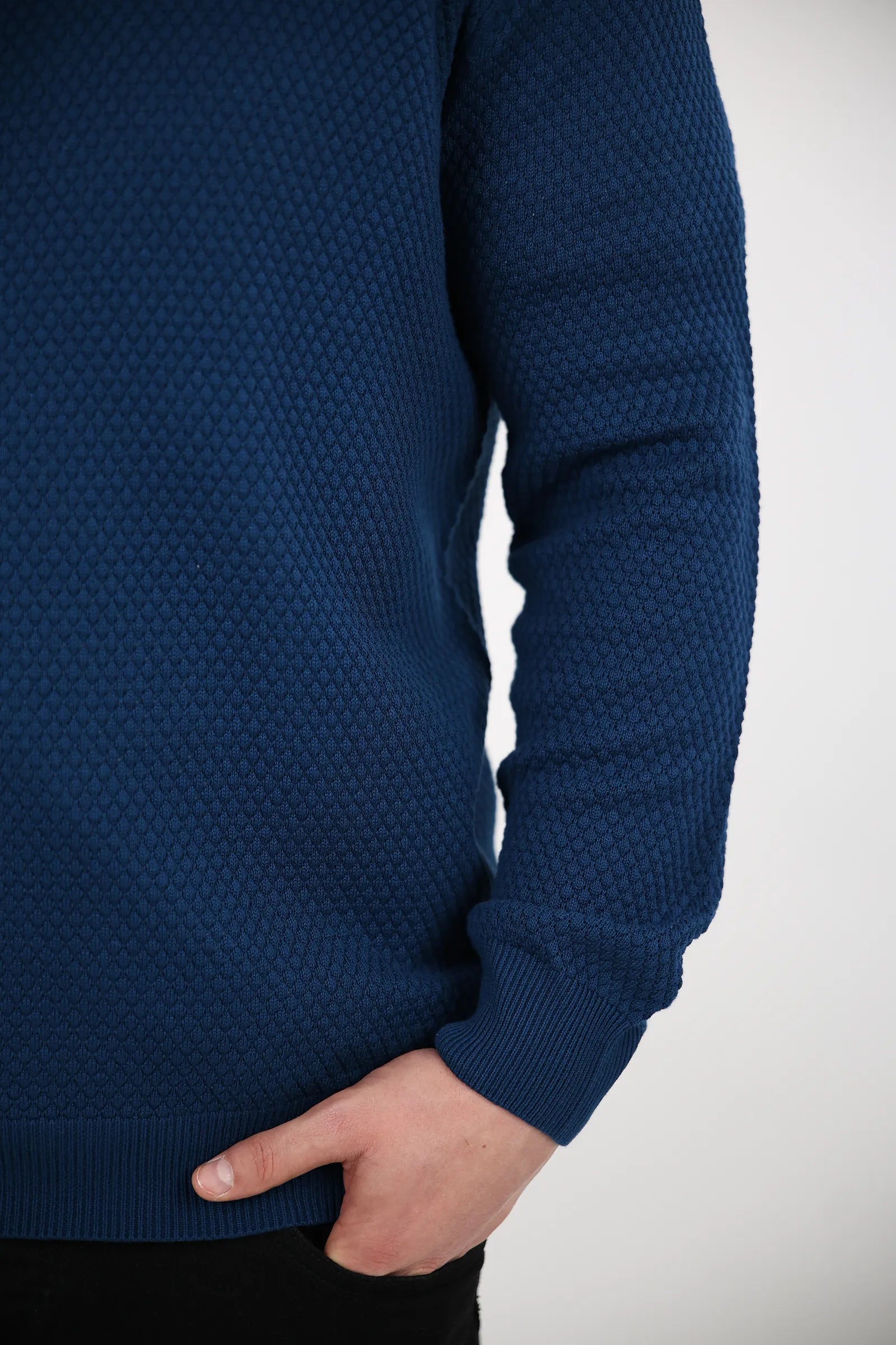 XHEMPER turtleneck zip