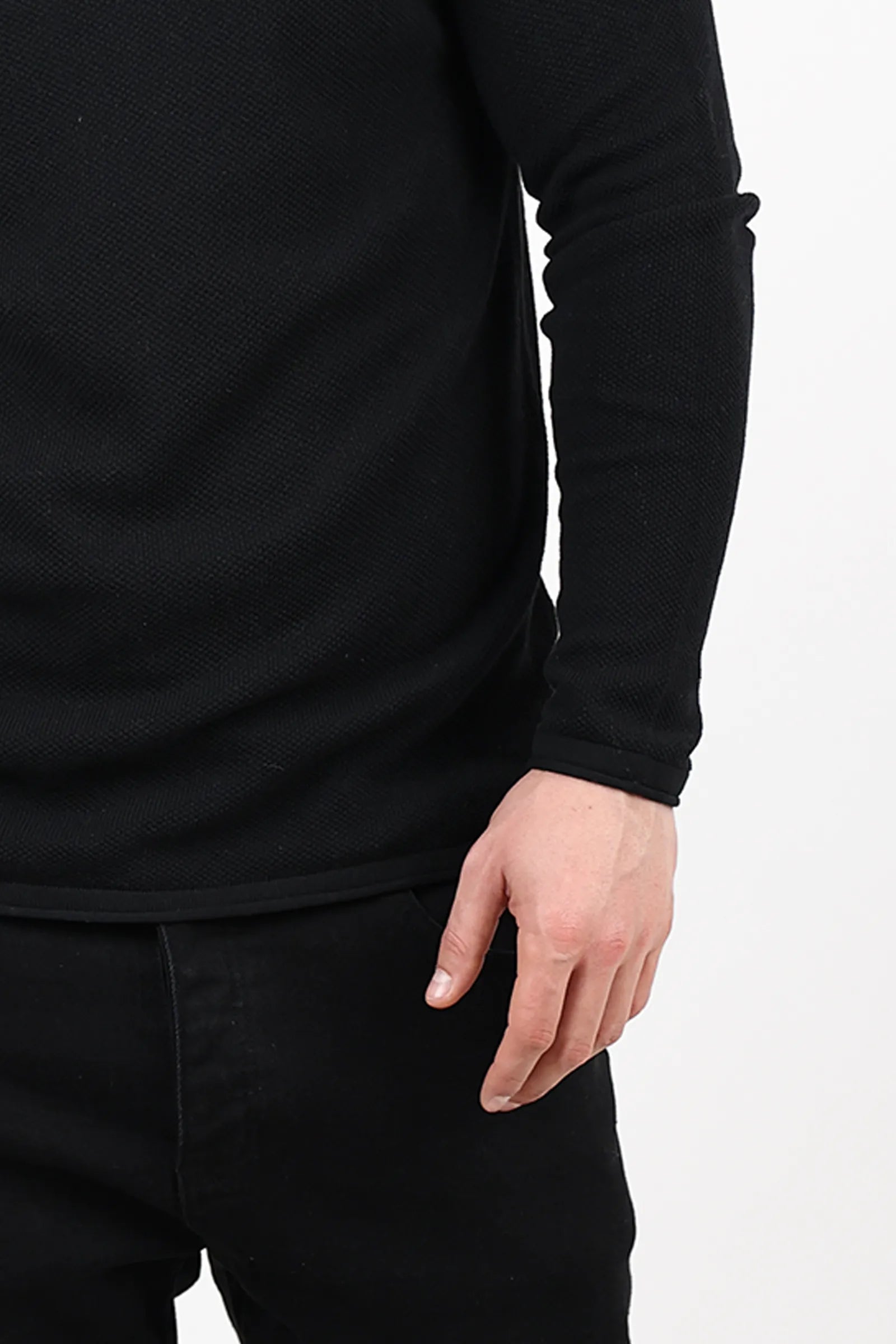 XHEMPER SOLID ROUND NECK