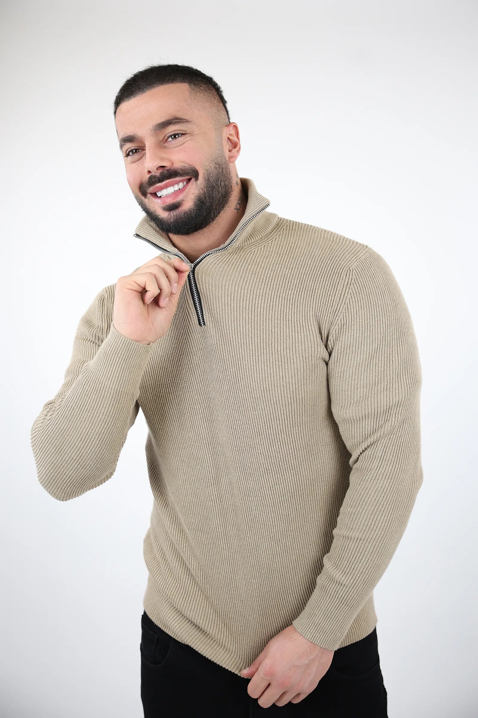 XHEMPER Rust Pullover