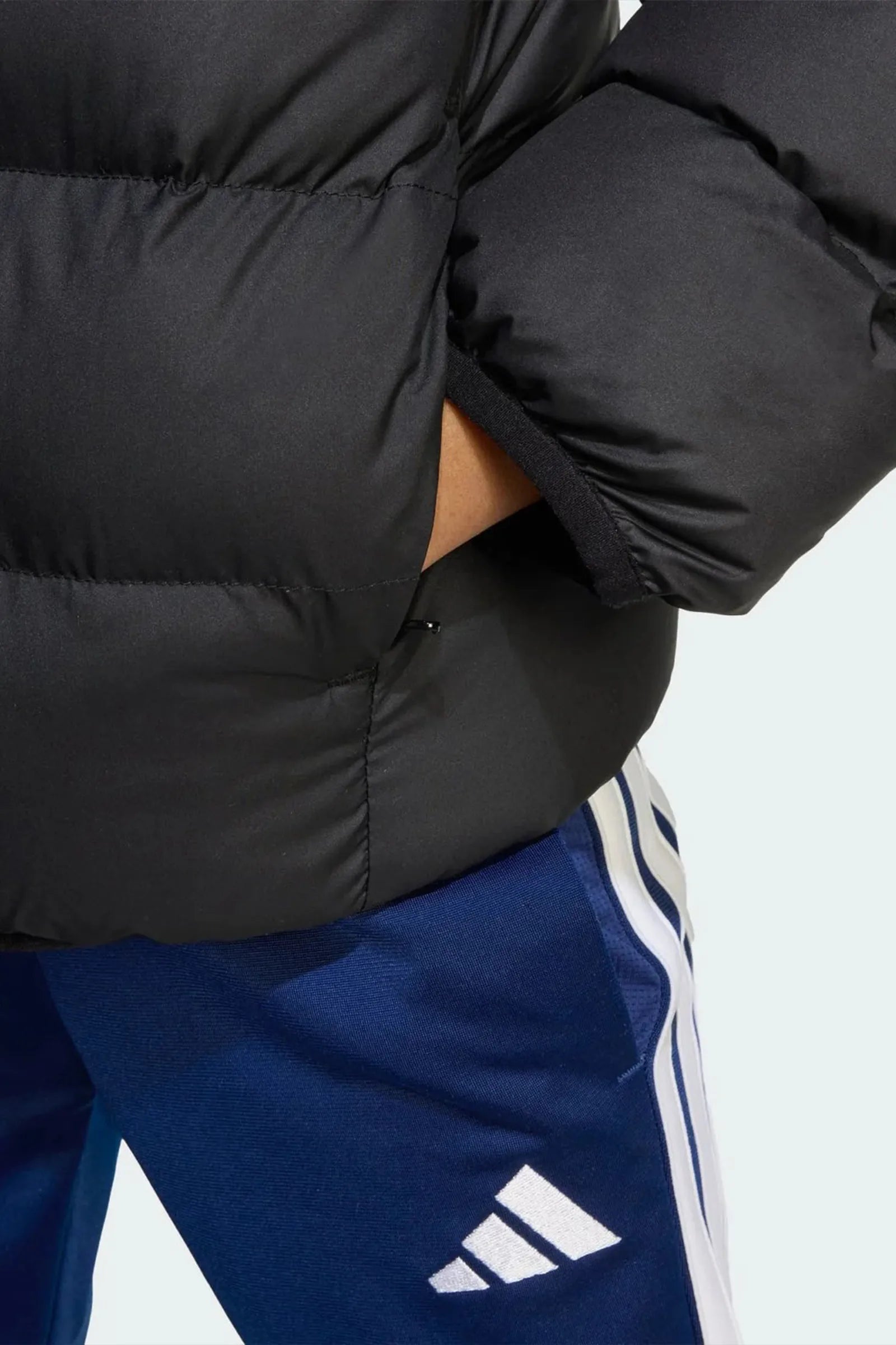 JAKNE Adidas Black Synthetic Down Little Kids Jacket