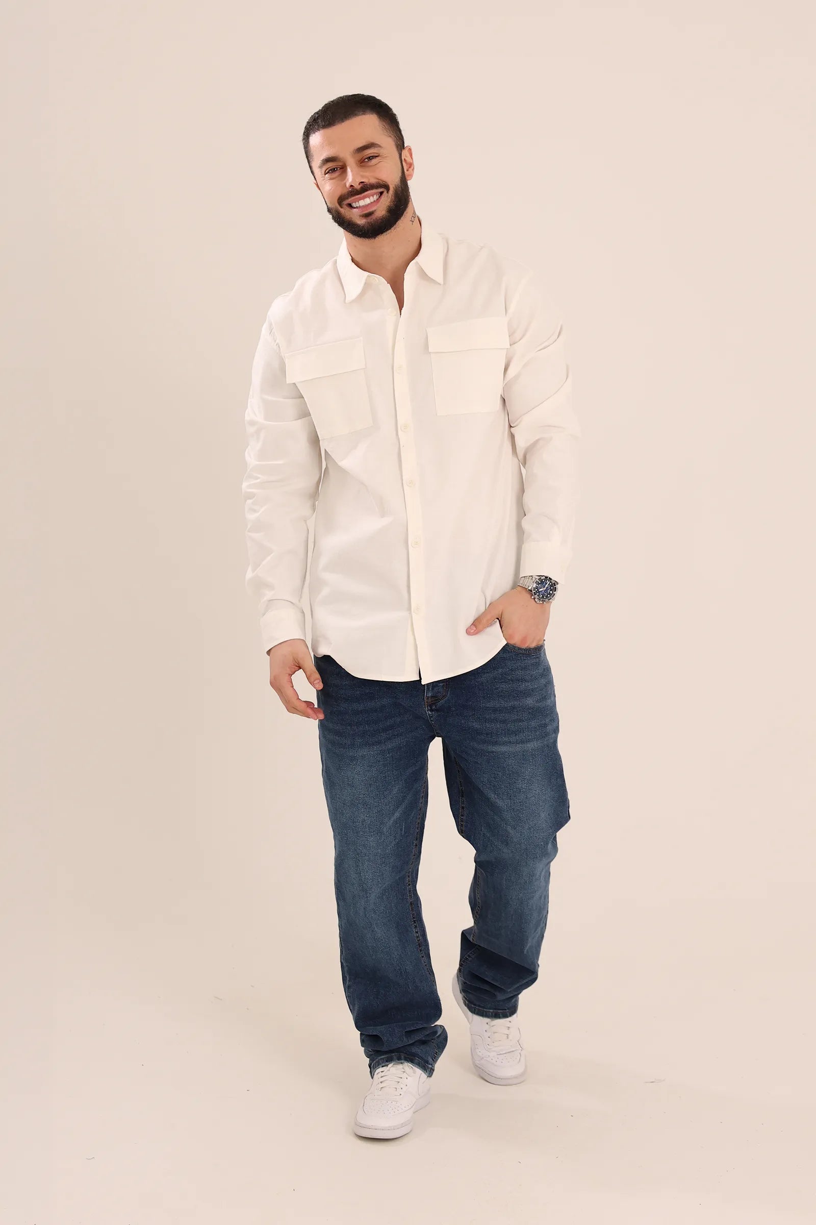 Kemishe pocket overshirt