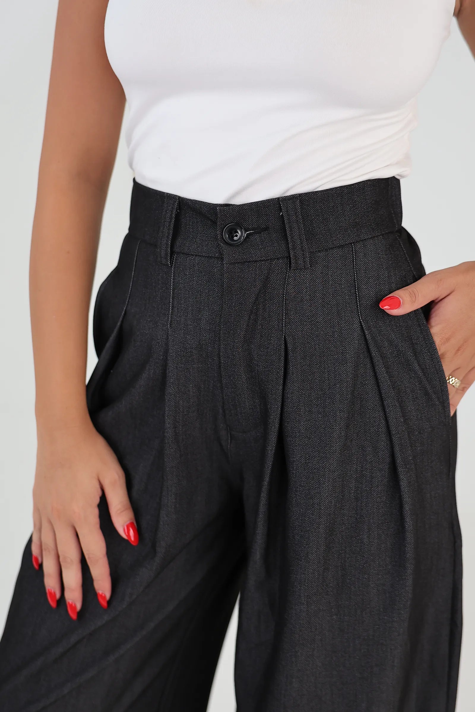 Pantallona dark denim