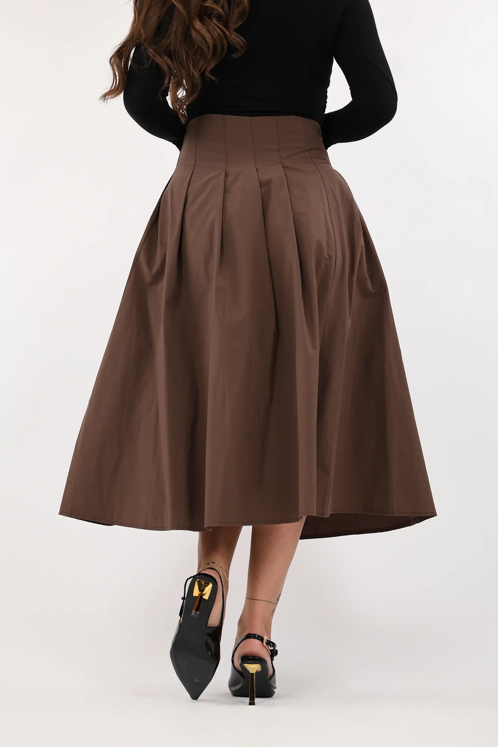 FUND PLEATED BELT
