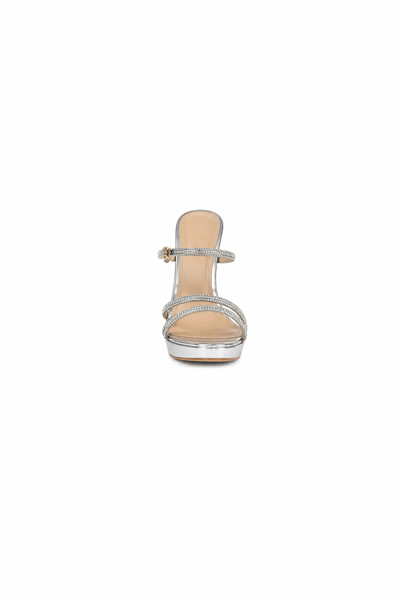 Sandale metallic