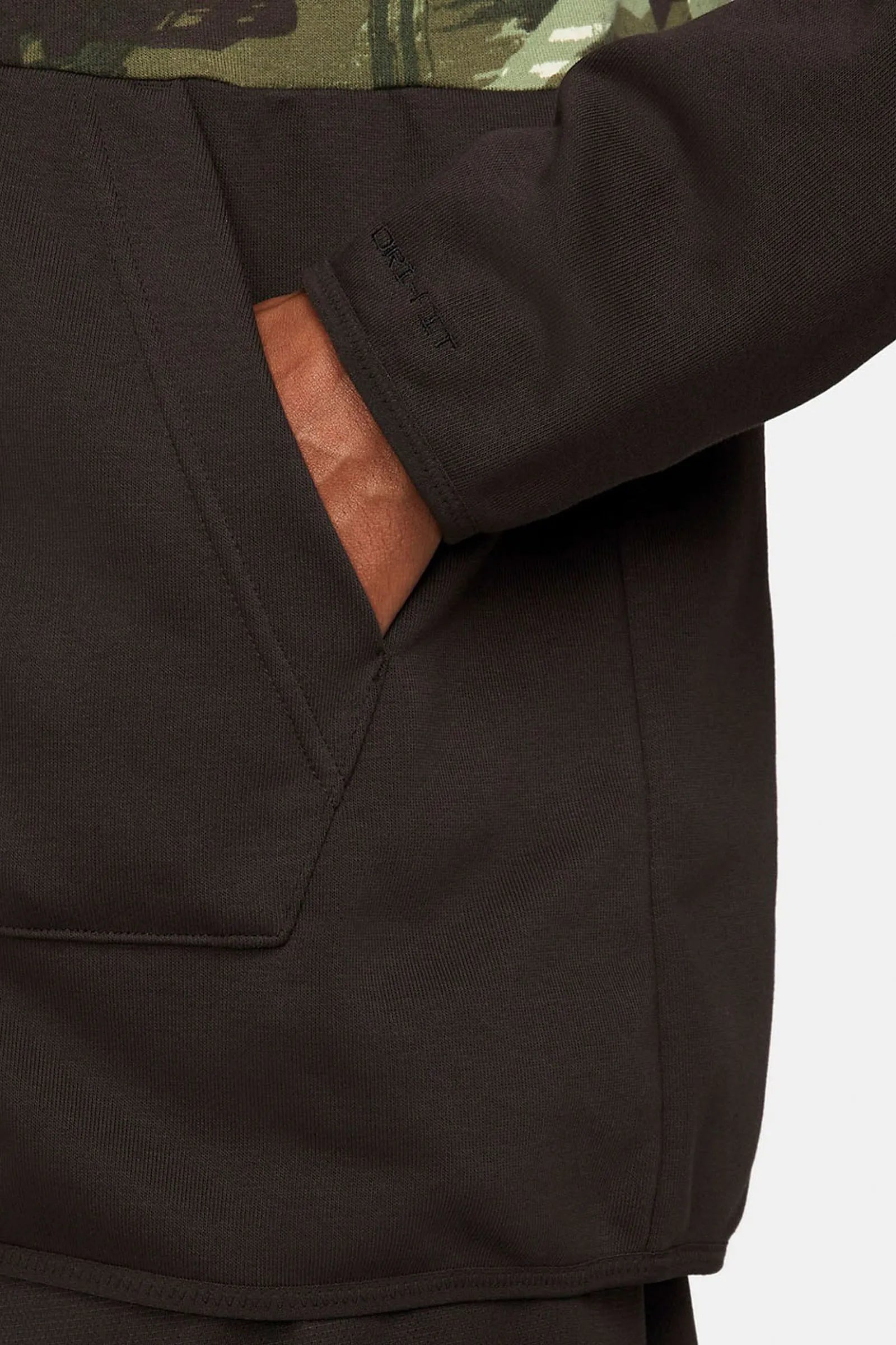 Duks Nike Dri-Fit Fleece Full-Zip Camo Fitness Hoodie