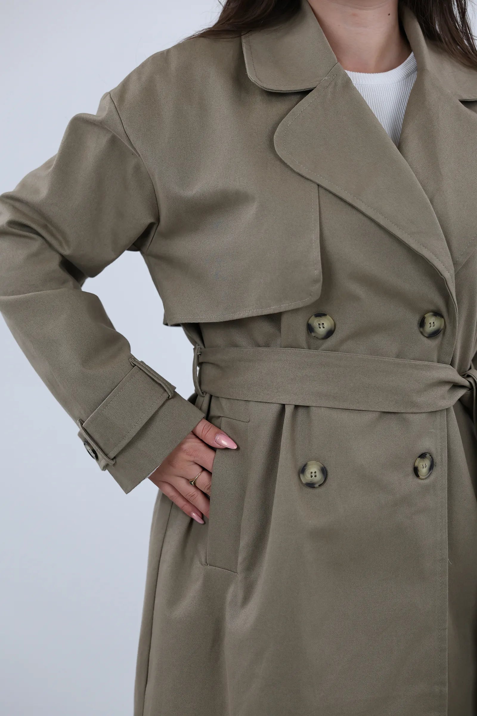 MANTIL TRENCH BUTTON