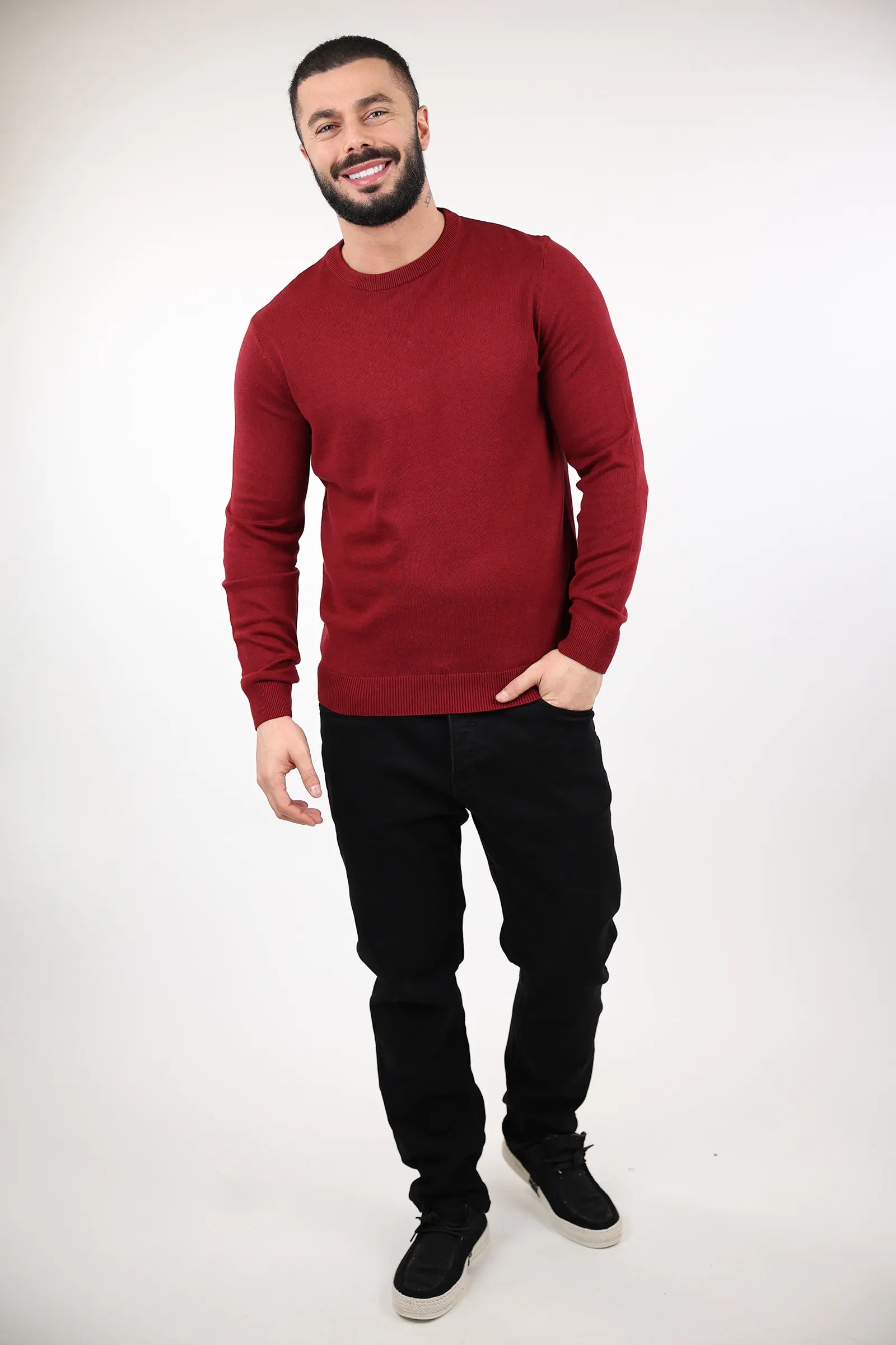 XHEMPER Classic tan knit