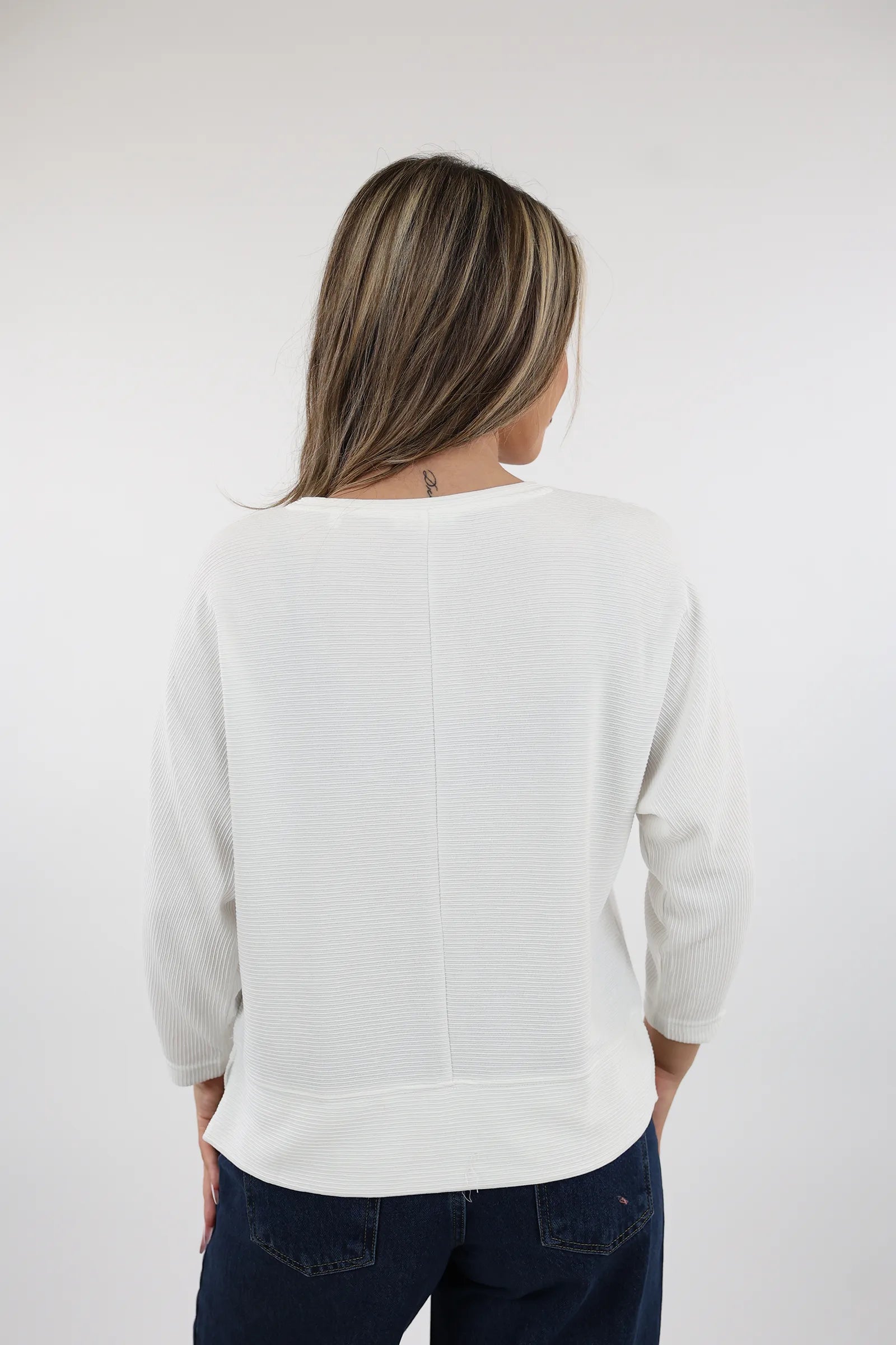 BLUZË WHITE DOLMAN