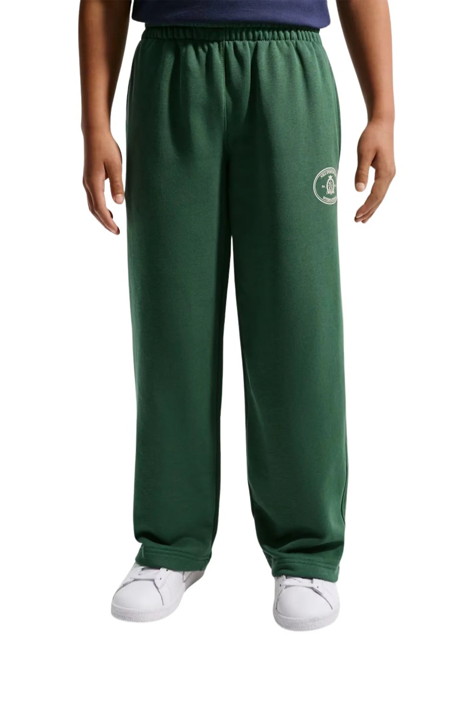 Trenerka nike sportswear club older kids' french terry open-hem trousers IV5264-323