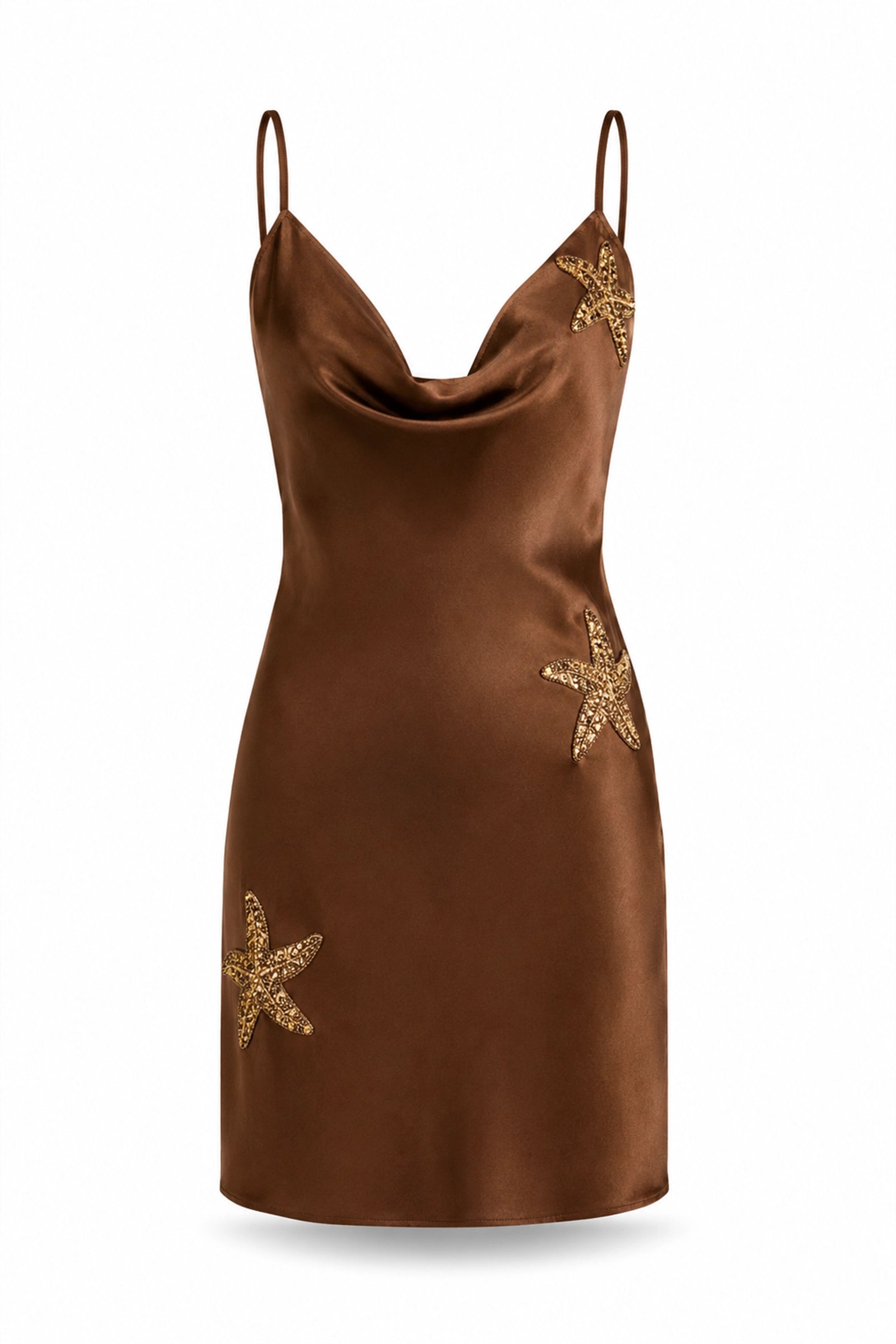 Fustan starfish satin