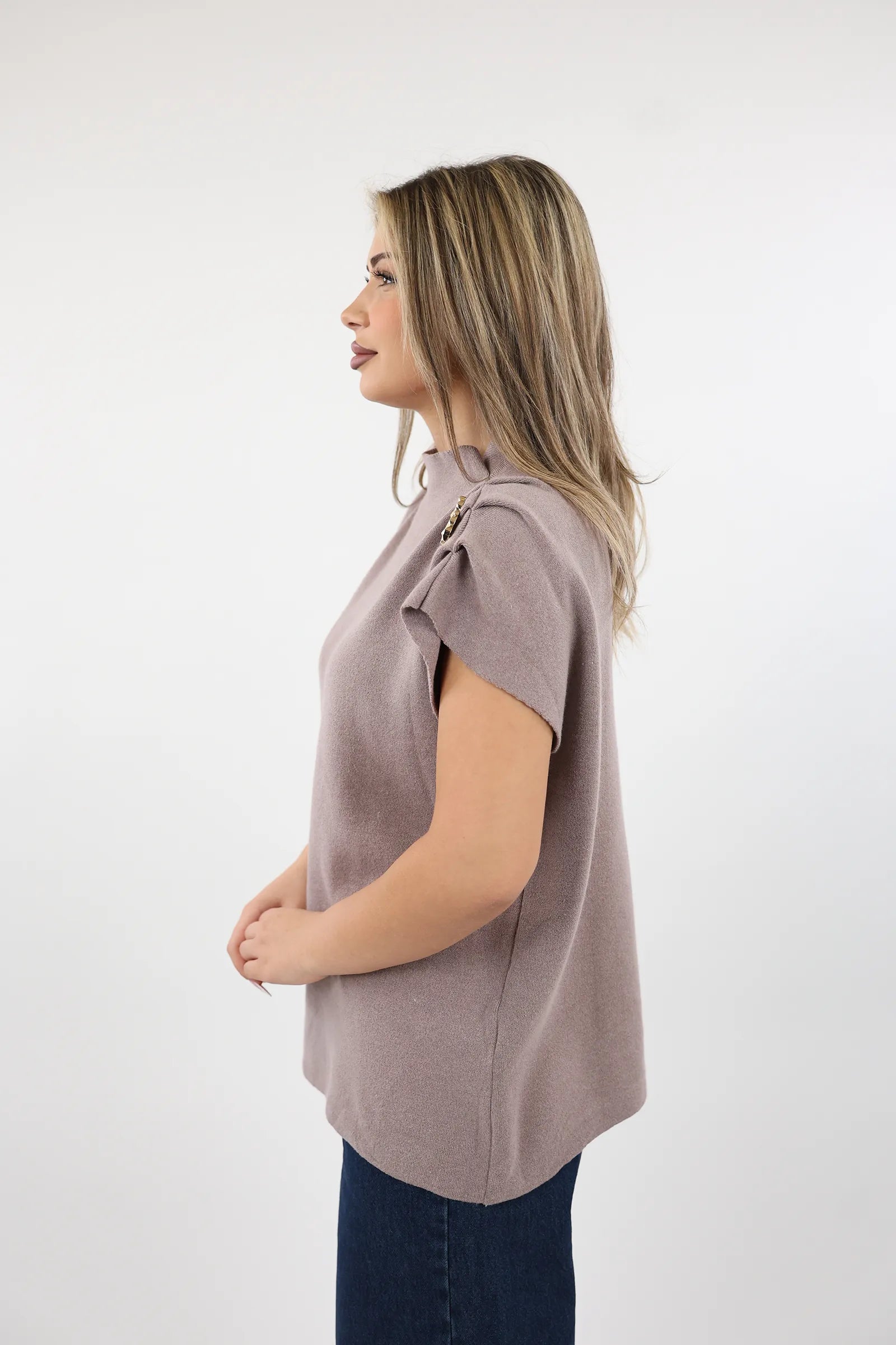 MAICË CAP SLEEVE TOP