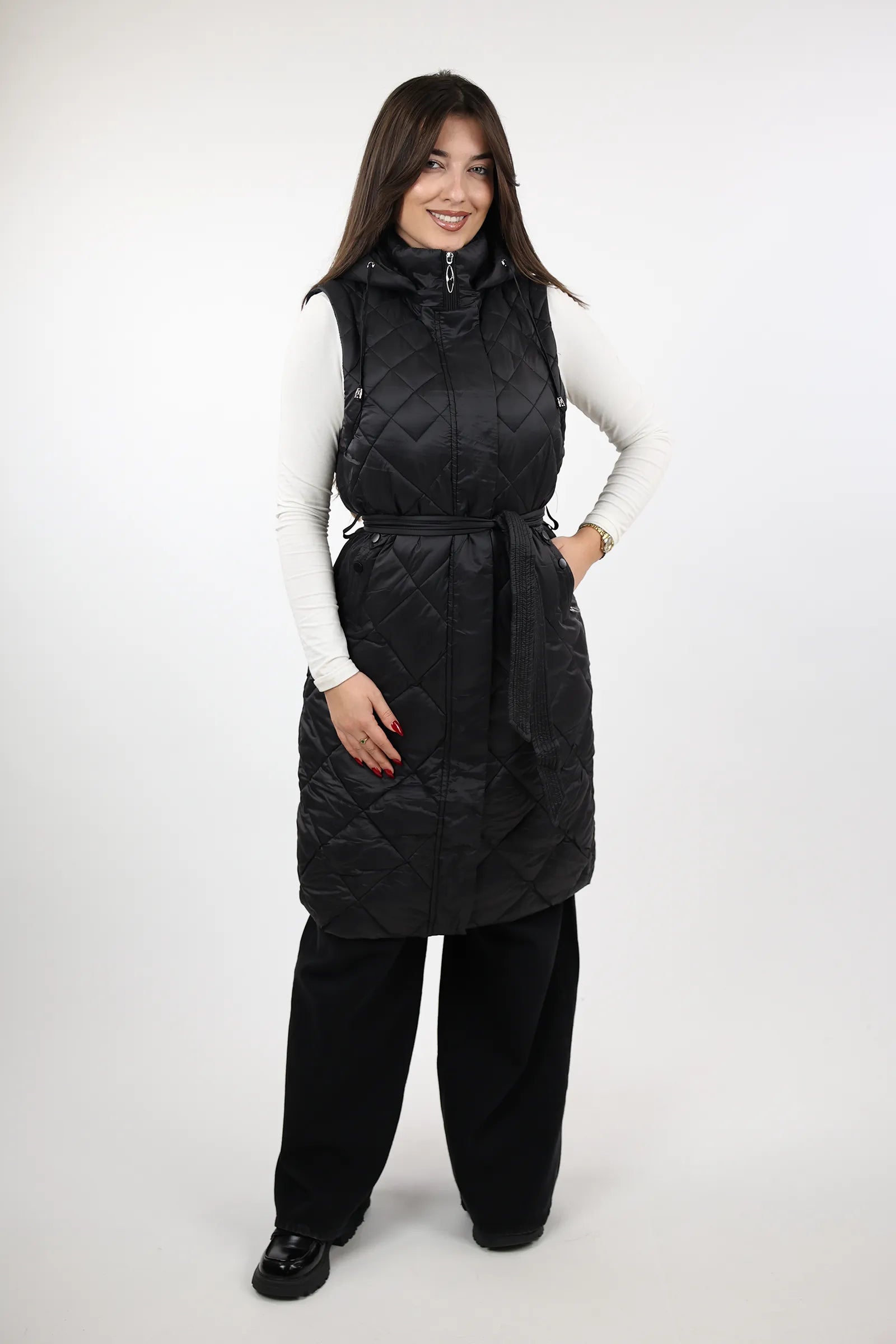 JAKNE Belted Jacket