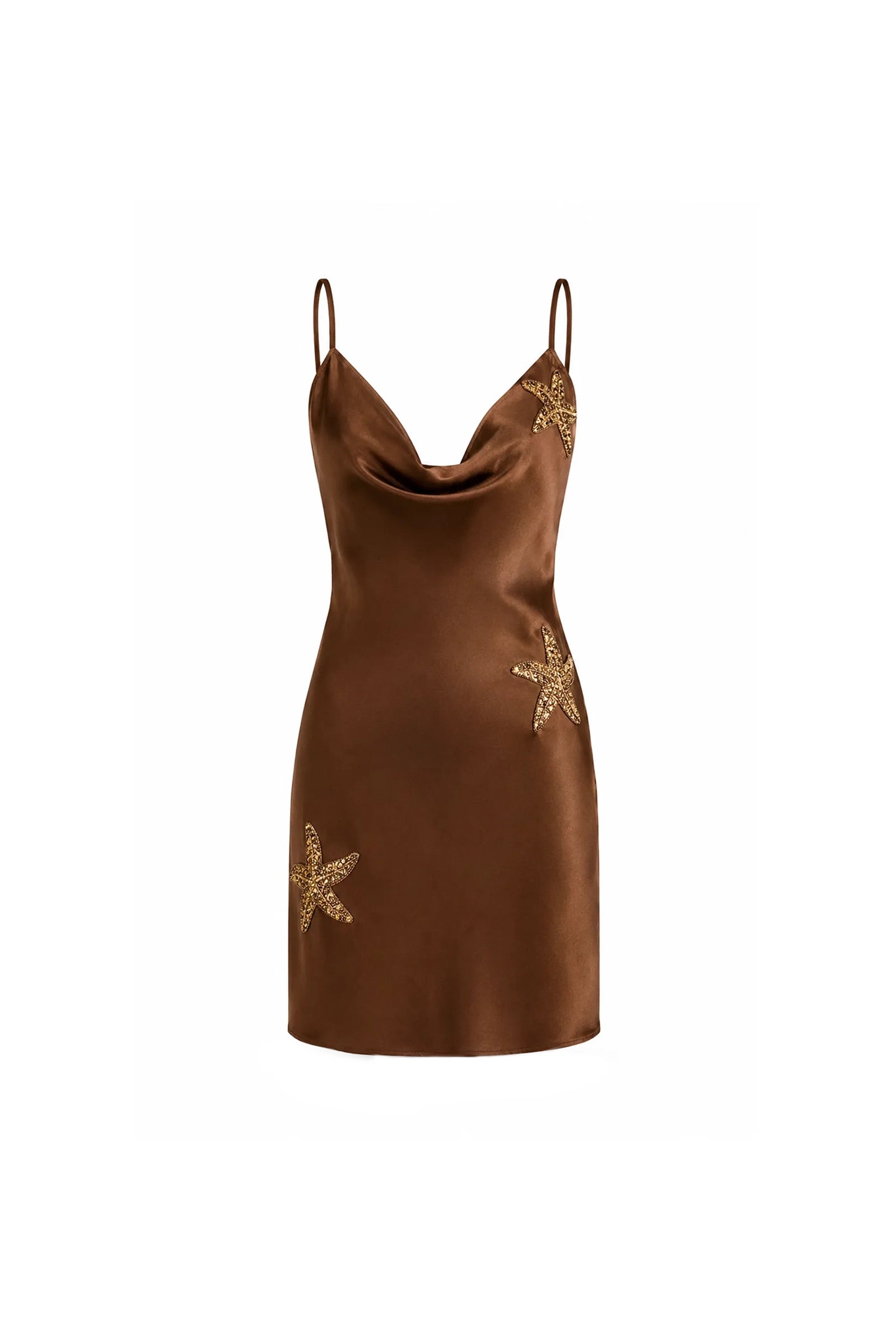 Fustan starfish satin