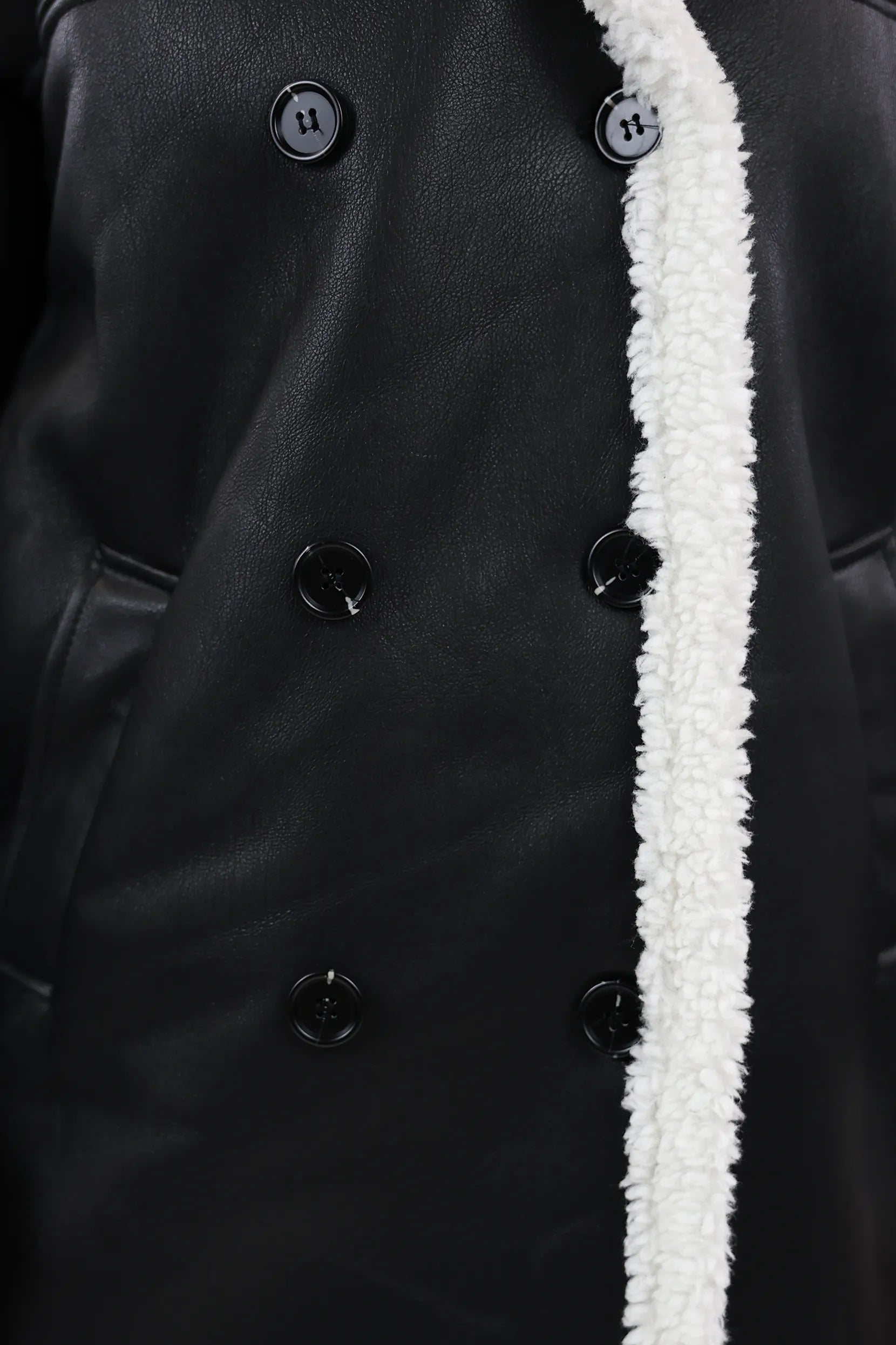 JAKNE FAUX LEATHER
