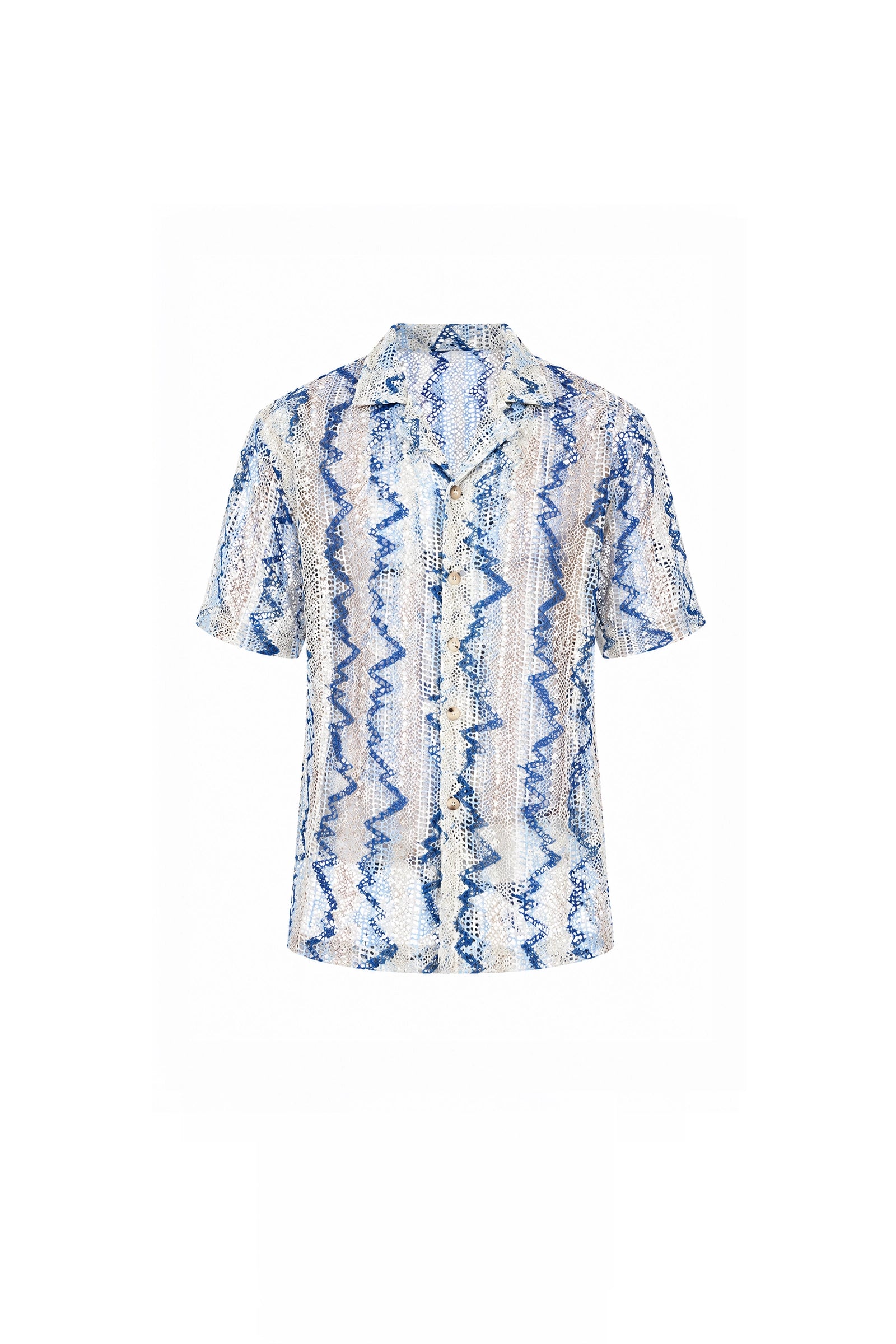 Kemishe striped crochet