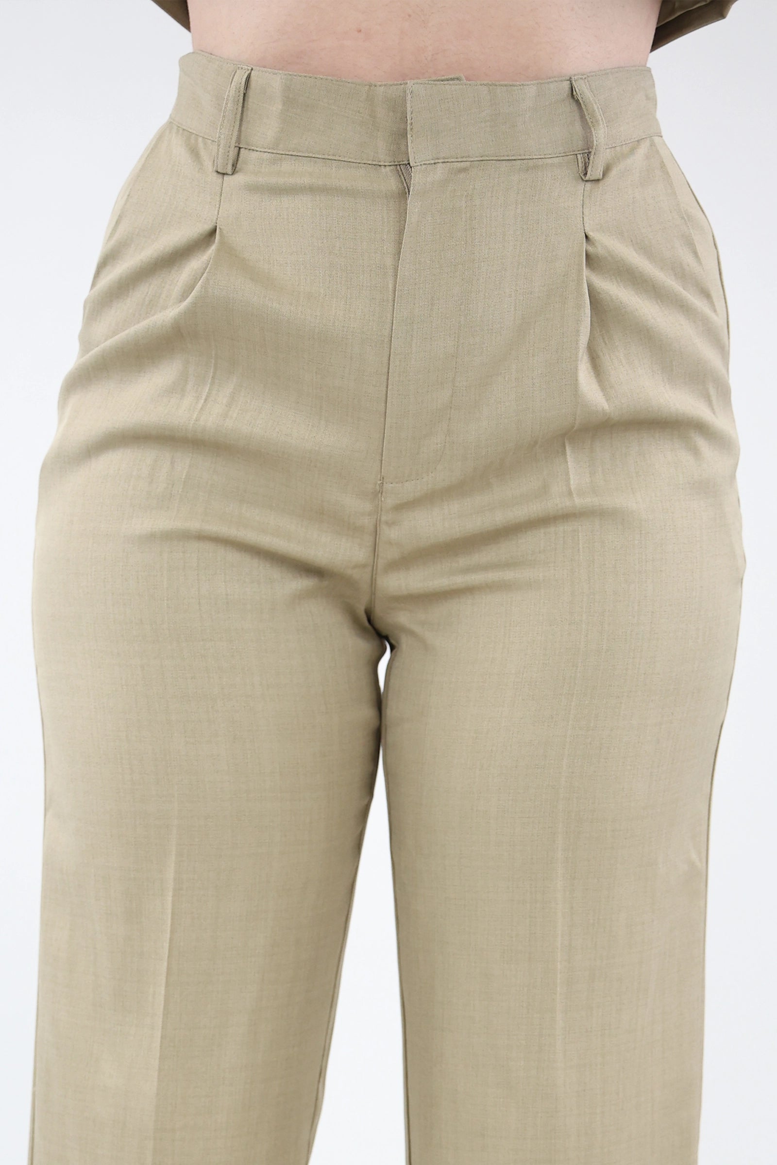 PANTALLONA Front Pleats