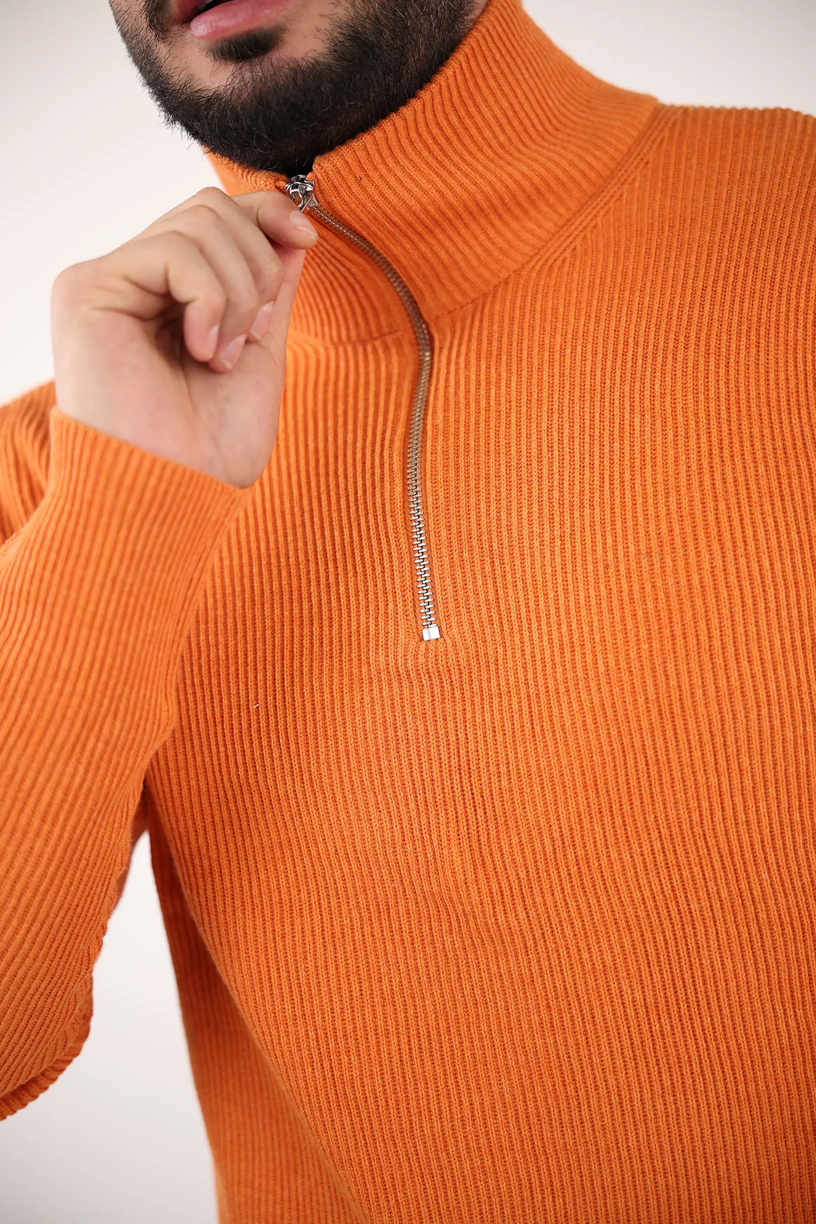 XHEMPER Rust Pullover