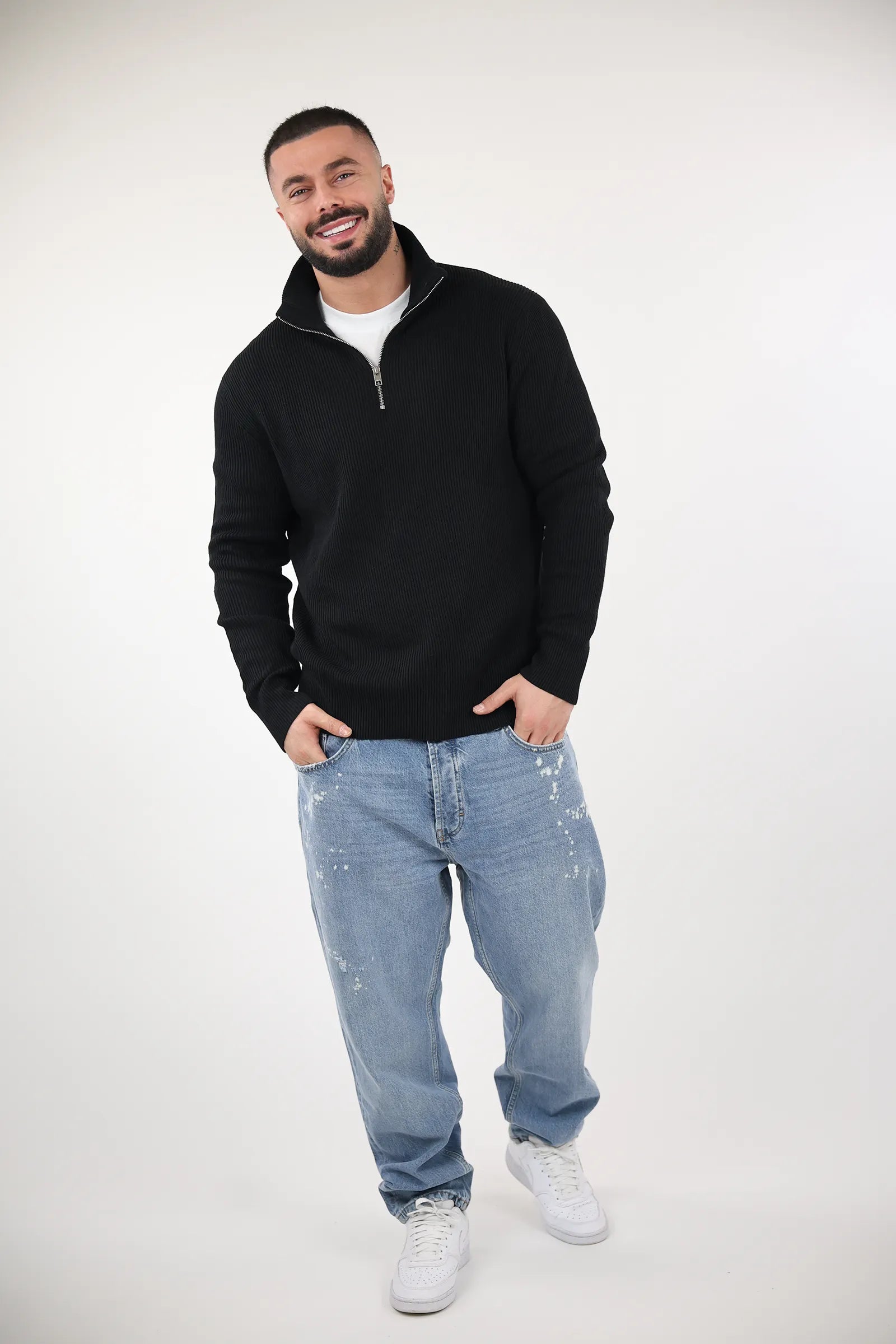 XHEMPER Rust Pullover