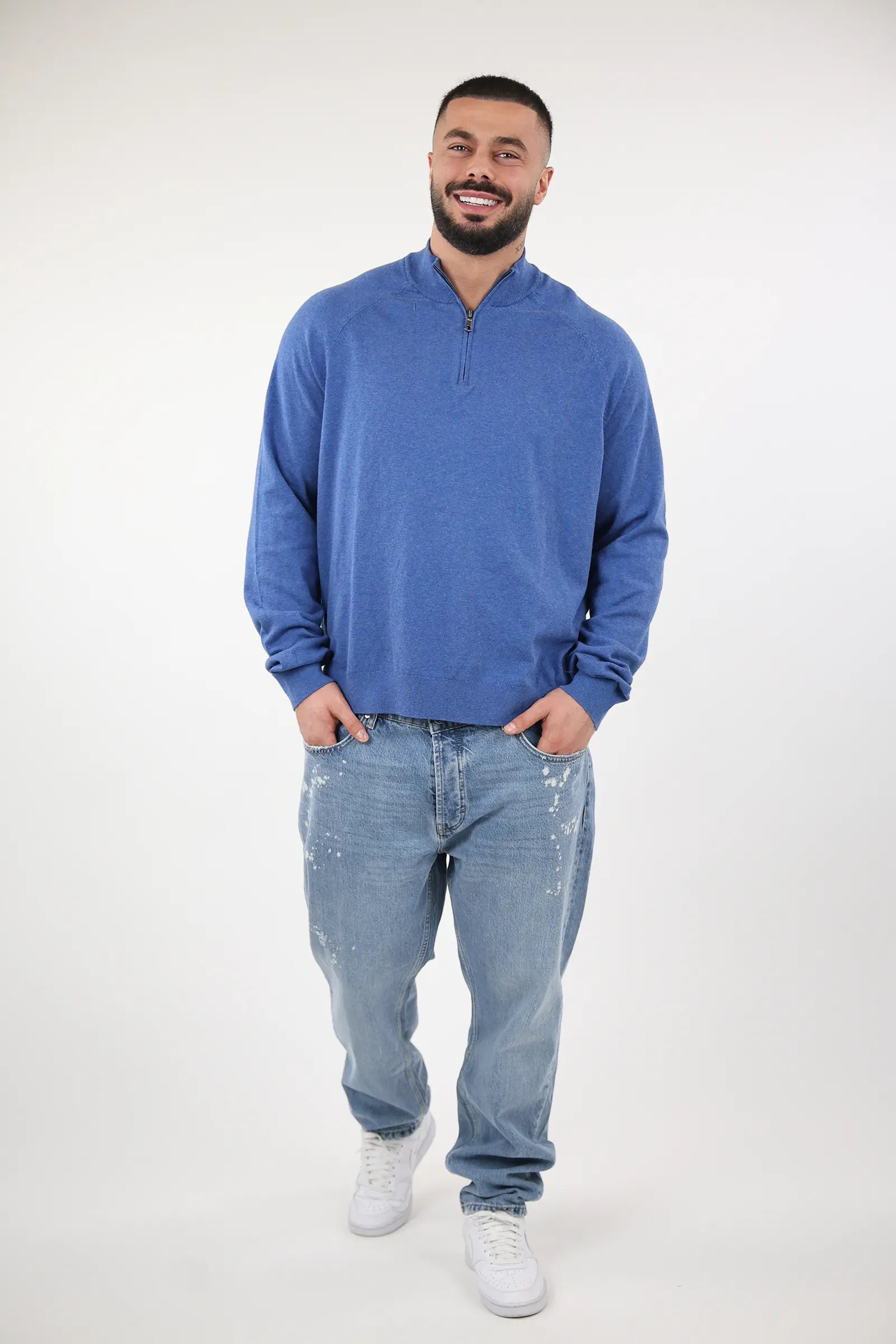 XHEMPER Half-Zip Jumper