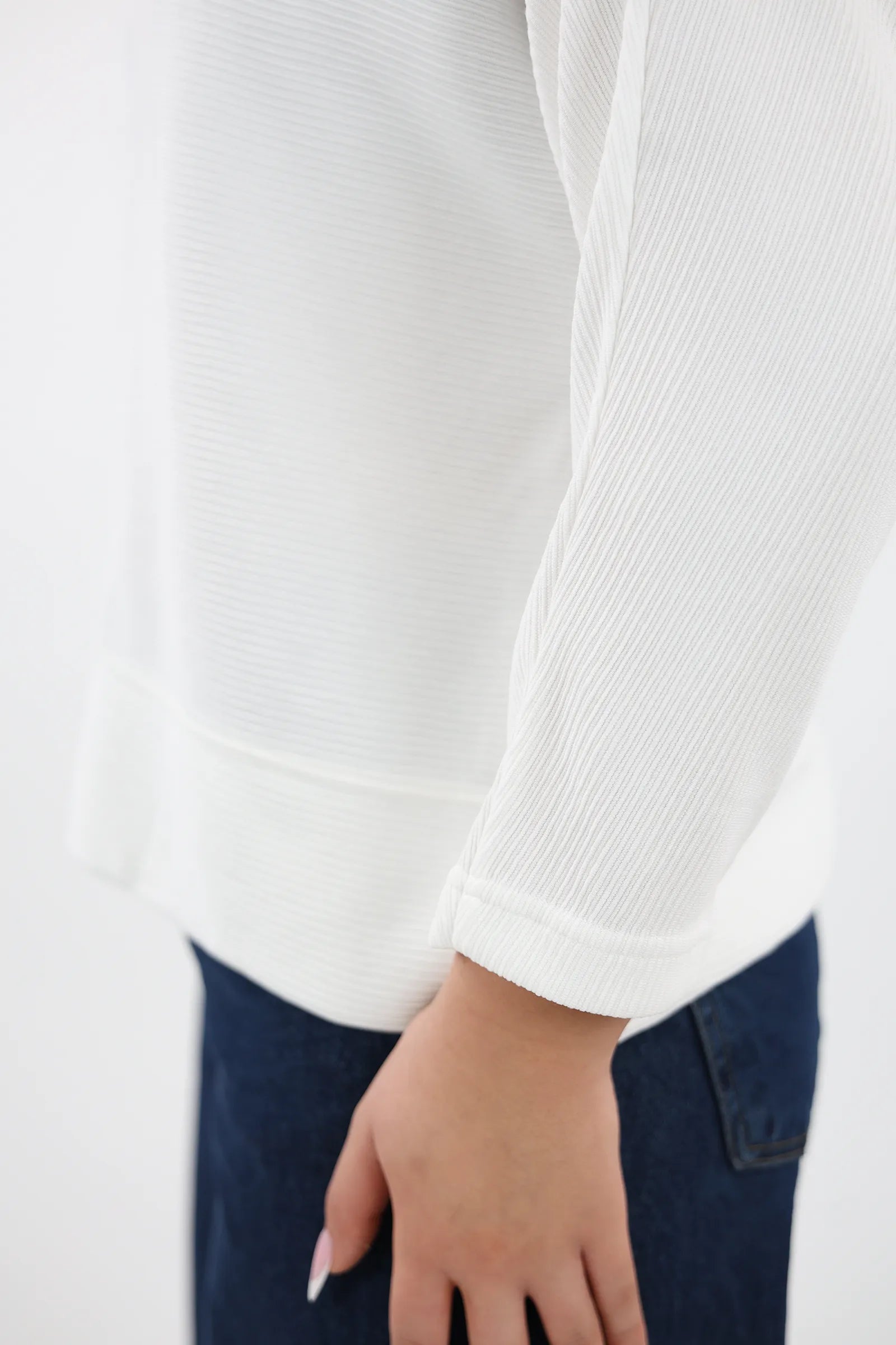 BLUZË WHITE DOLMAN
