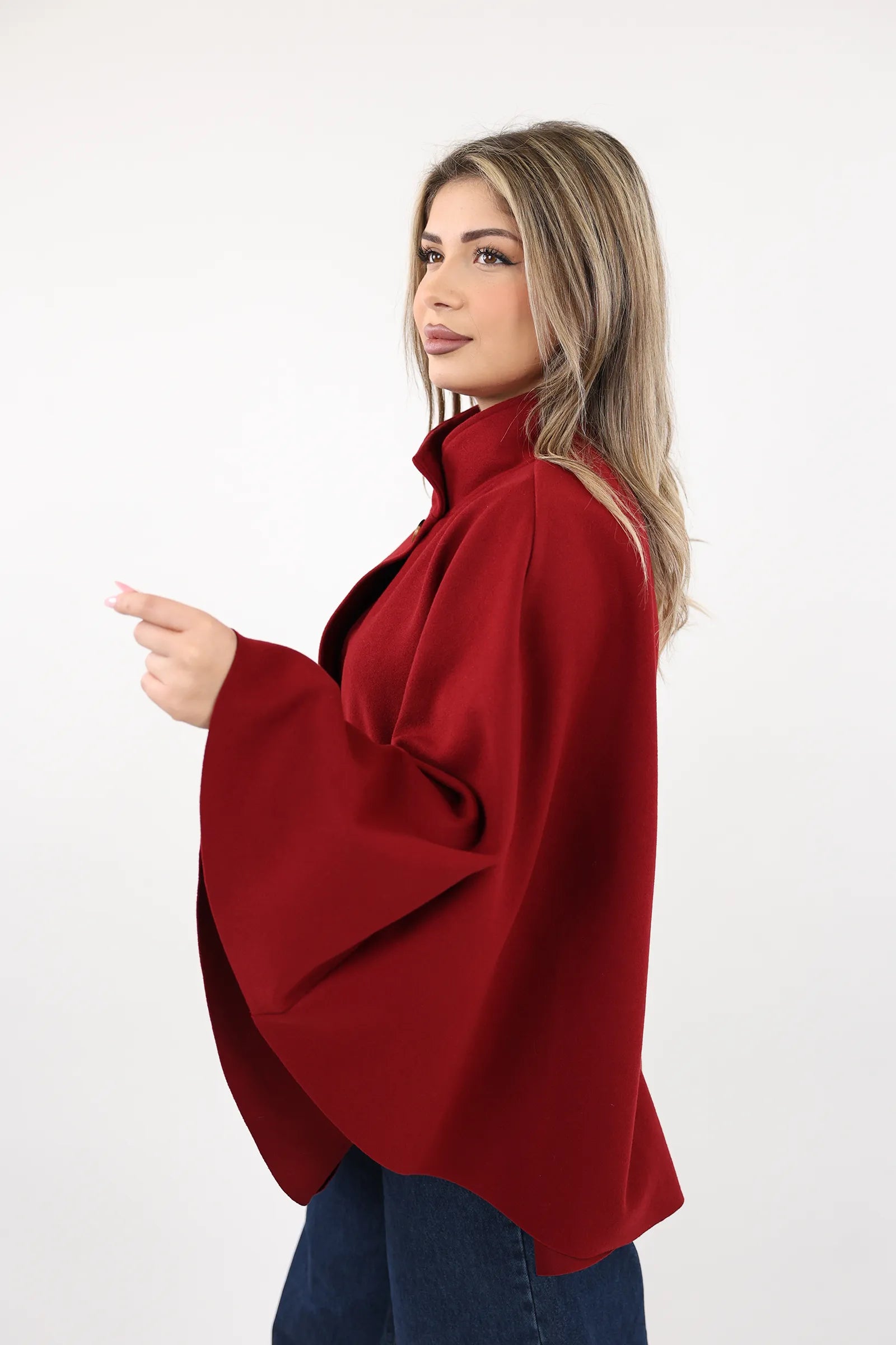 PALLTO BELTED PONCHO
