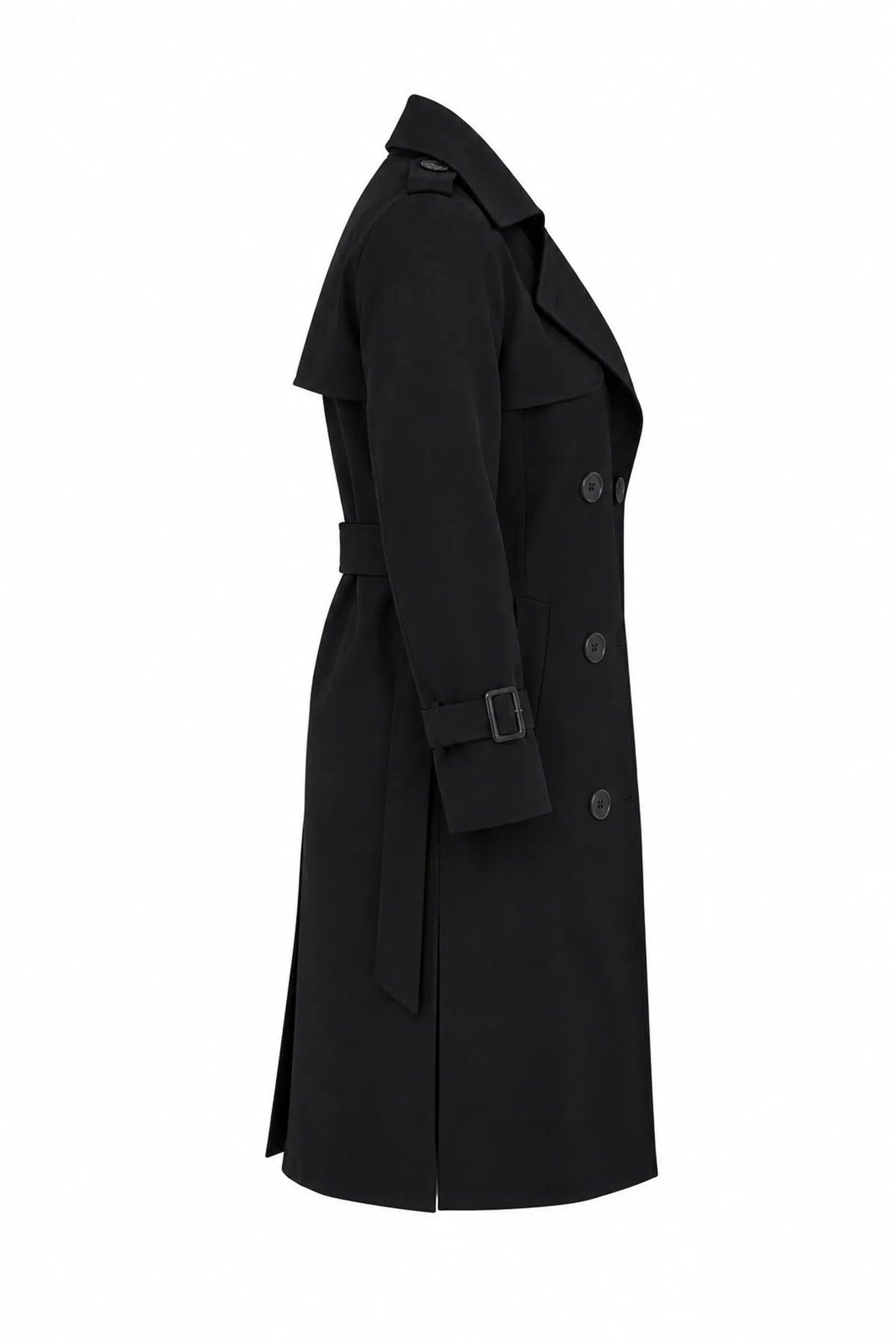 Mantil midi trench