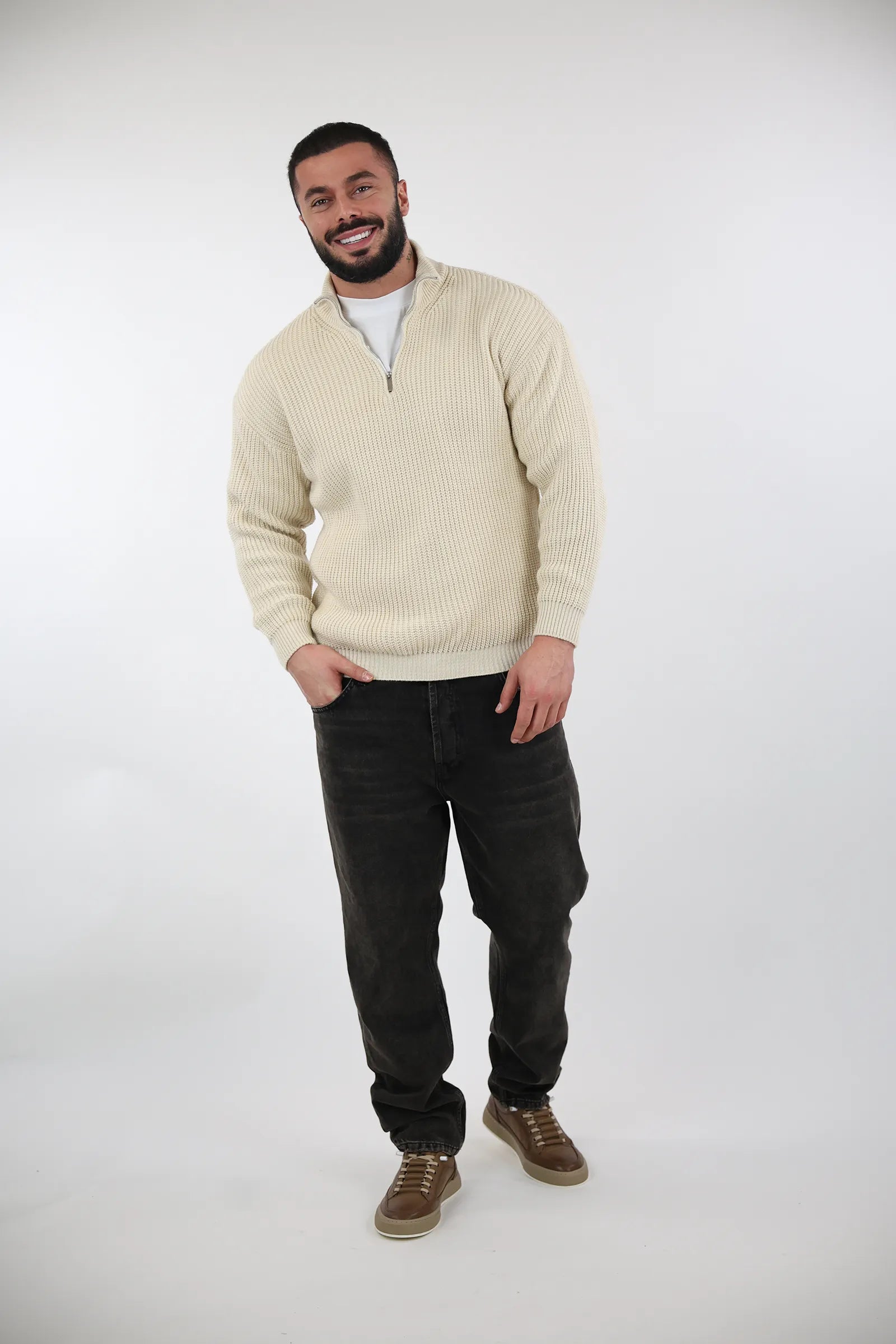 XHEMPER HALF ZIP PULLOVER