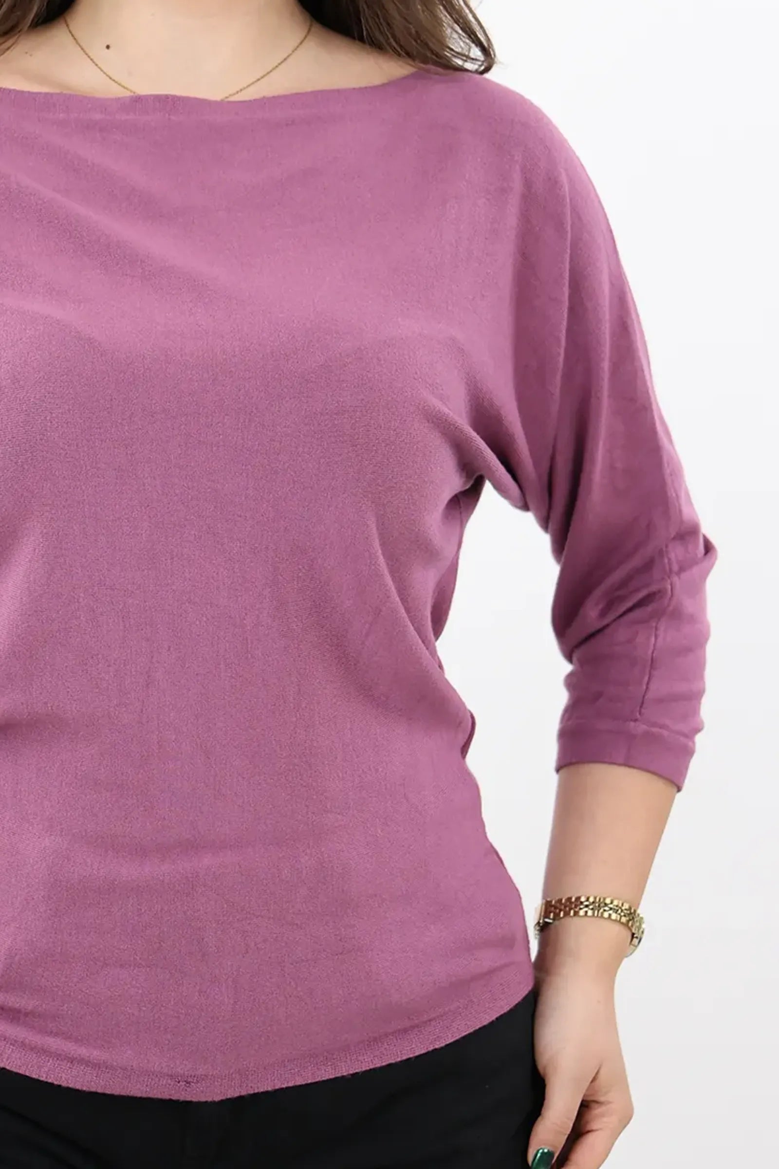 BLUZË Casual Knit Pullover