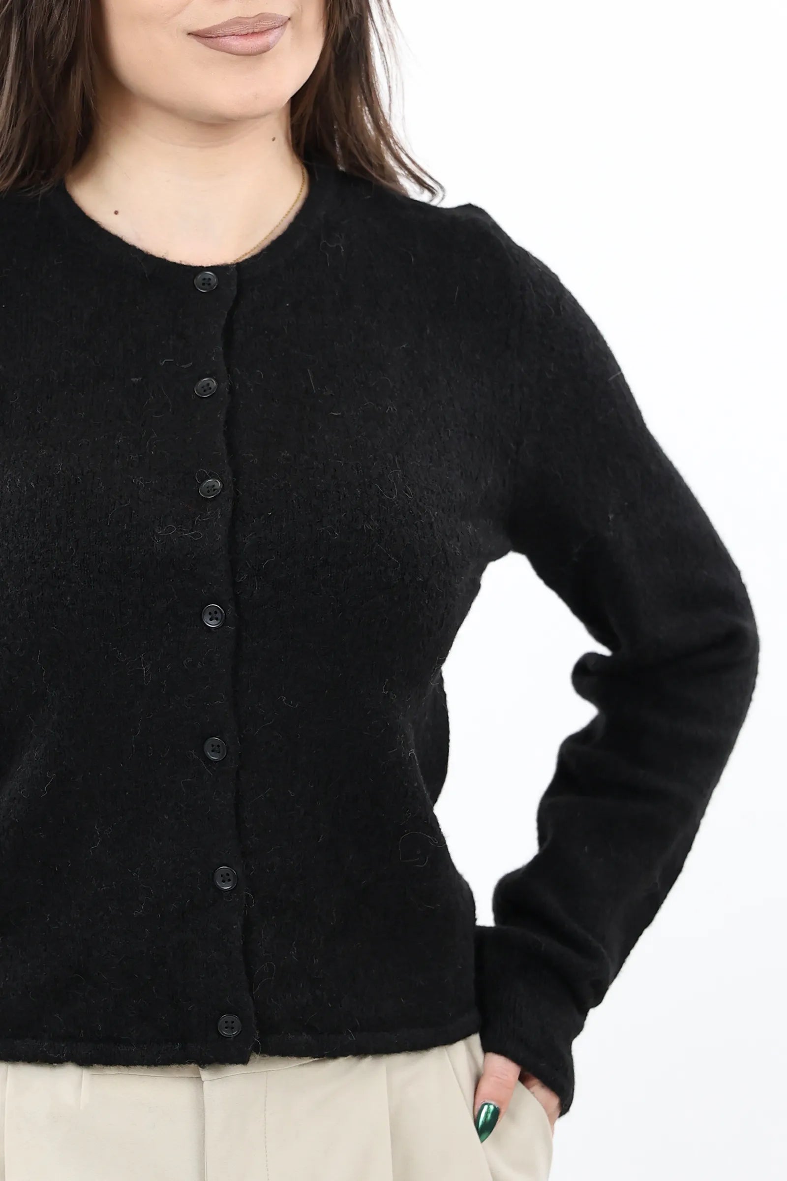 XHEMPER Button Cardigan