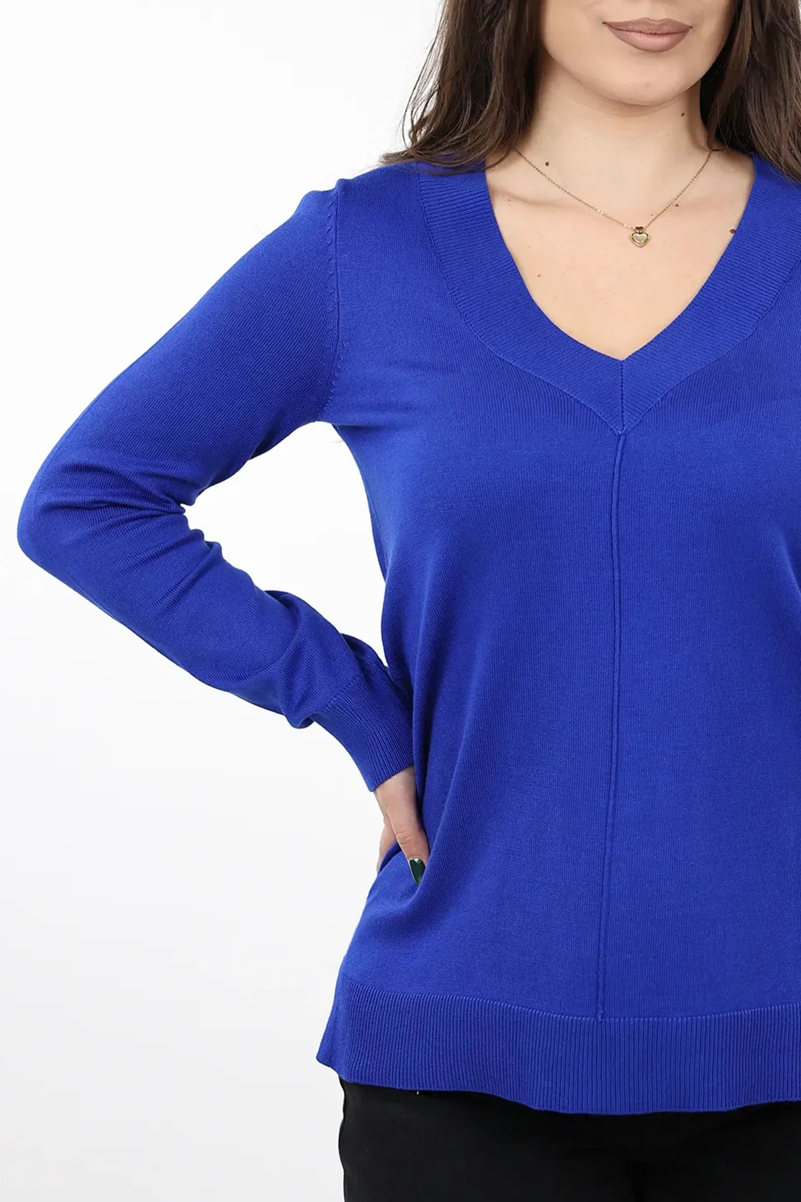 XHEMPER Merino V-Neck