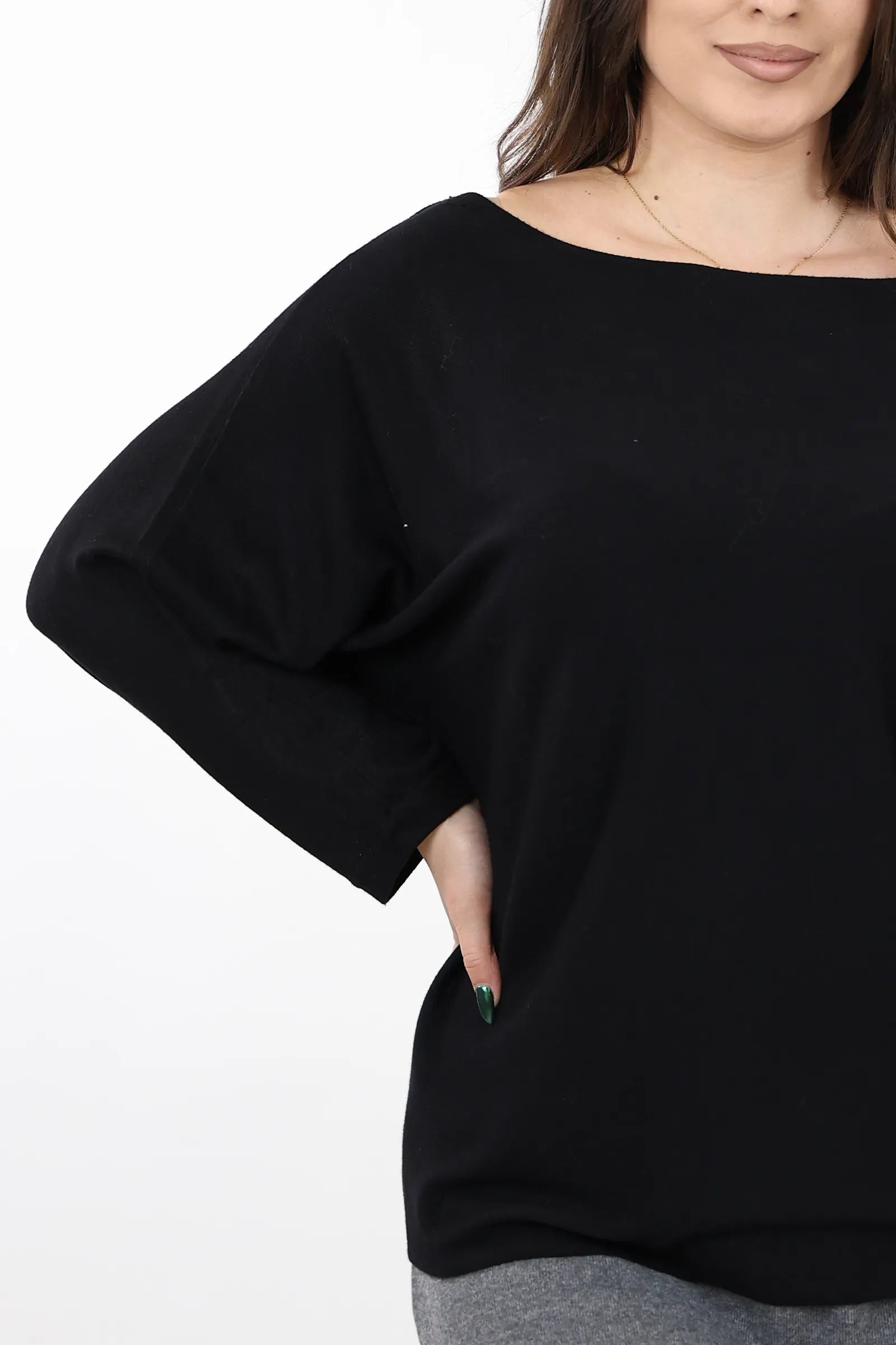 BLUZË Casual Knit Pullover