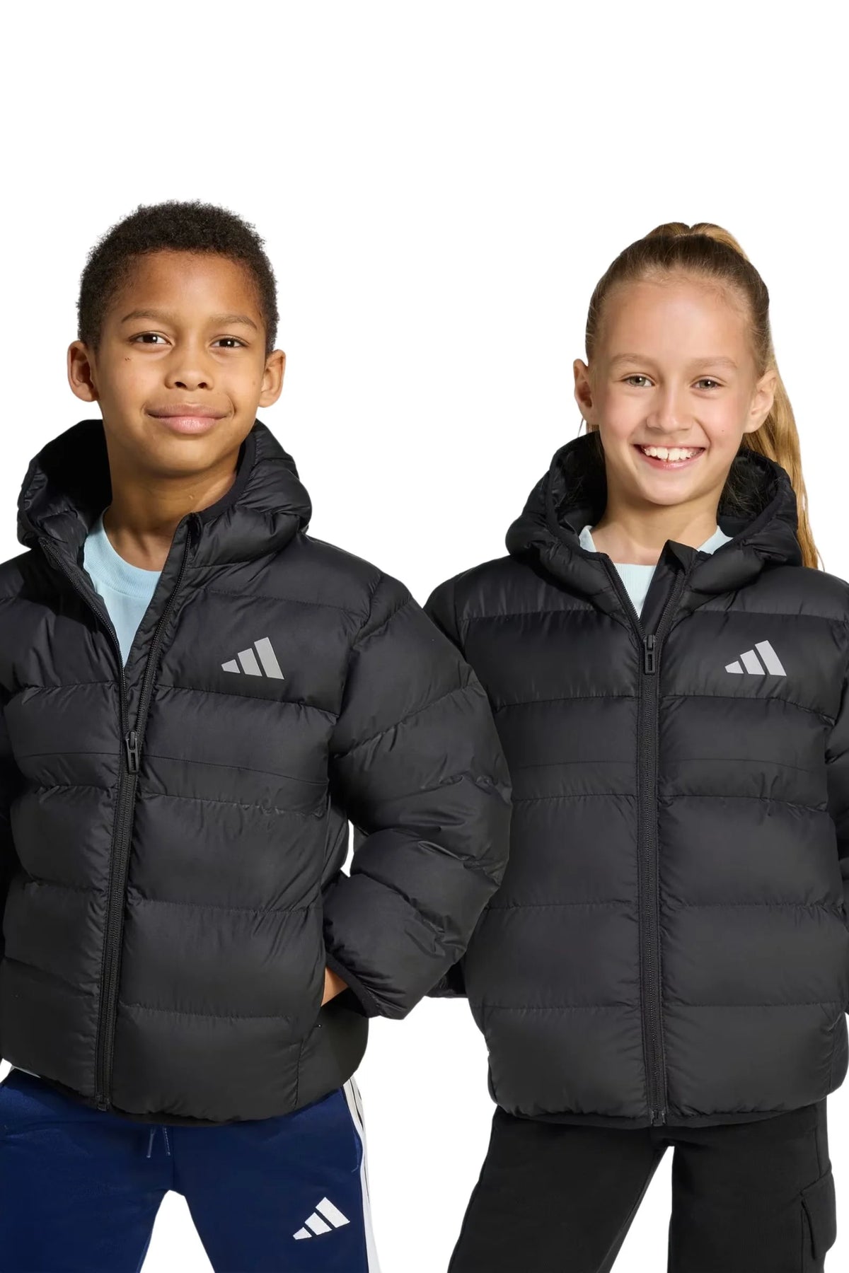 Jakne adidas black synthetic JM8864