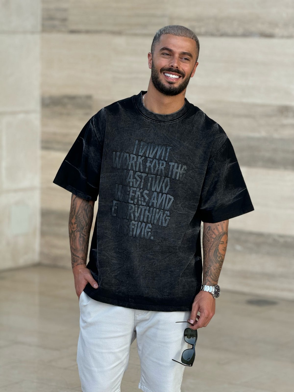 NO STRESS TEE MAICË