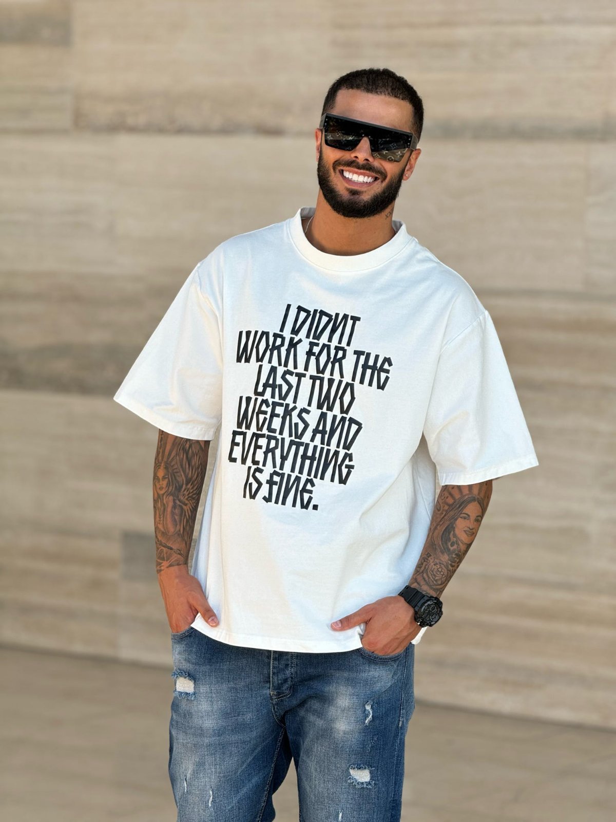 NO STRESS TEE MAICË