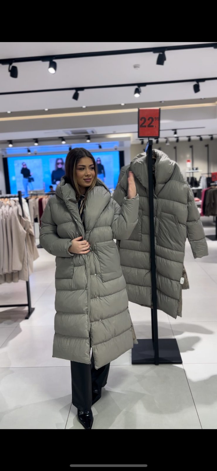 JAKNE HOODED PUFFER