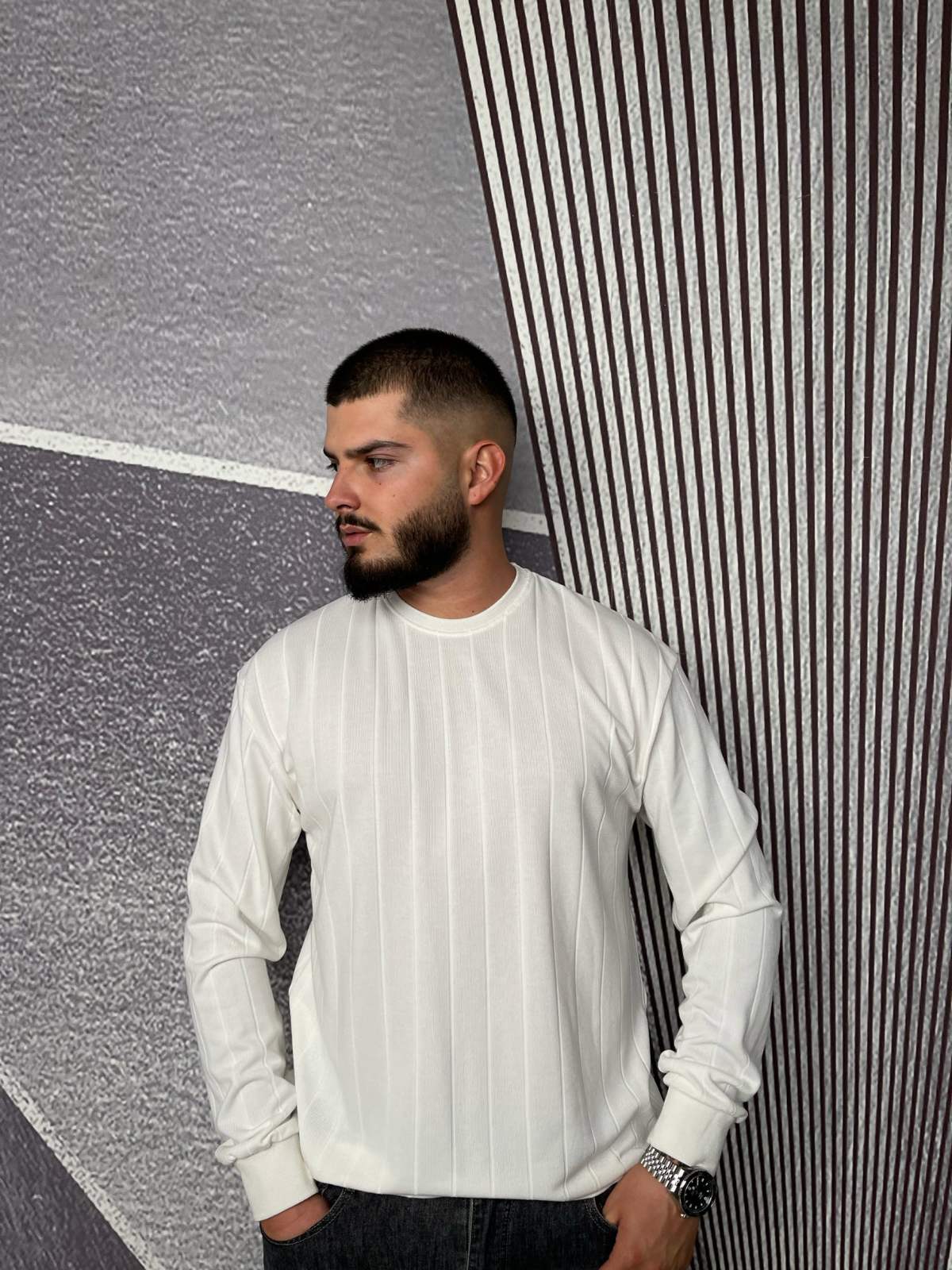 Bluze vertical-rib